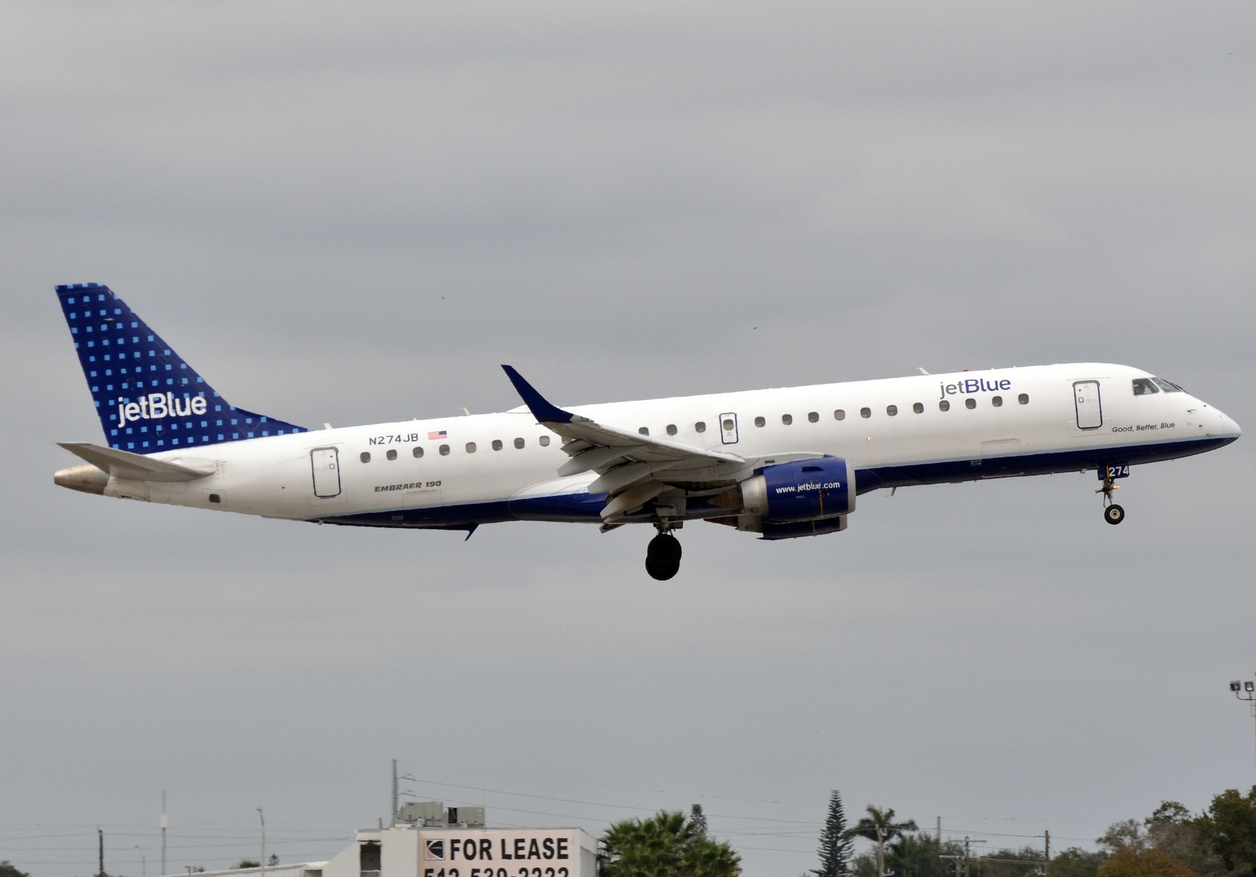 JetBlue Embraer E190 | N274JB