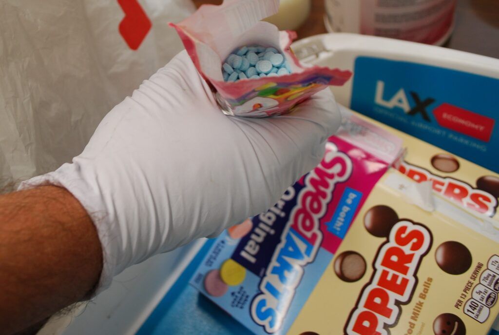 Post_Fentanyl_2-1024x687 - Attempt to smuggle fentanyl in candy past LAX security