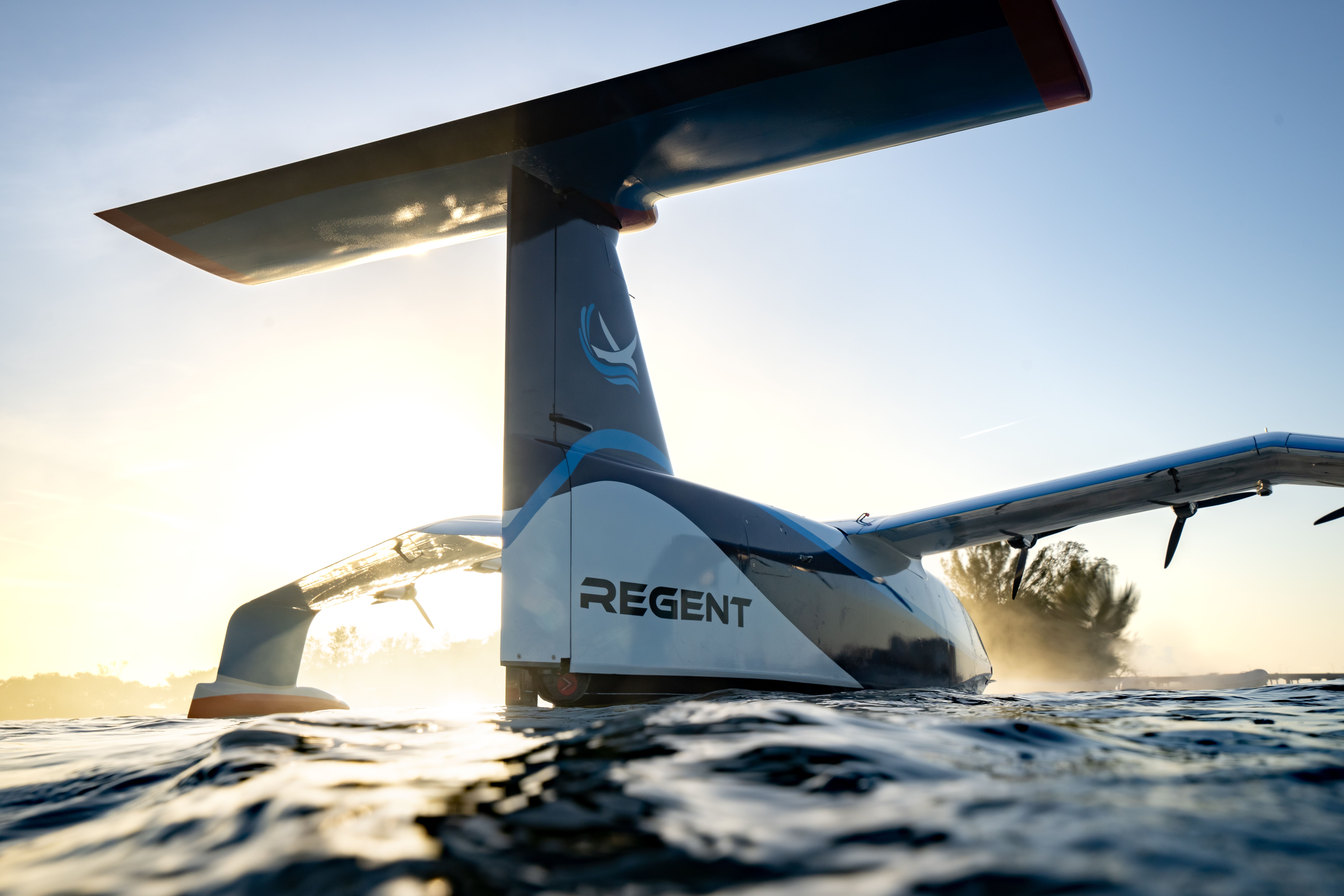 REGENT Technical Demonstrator Seaglider on the water.