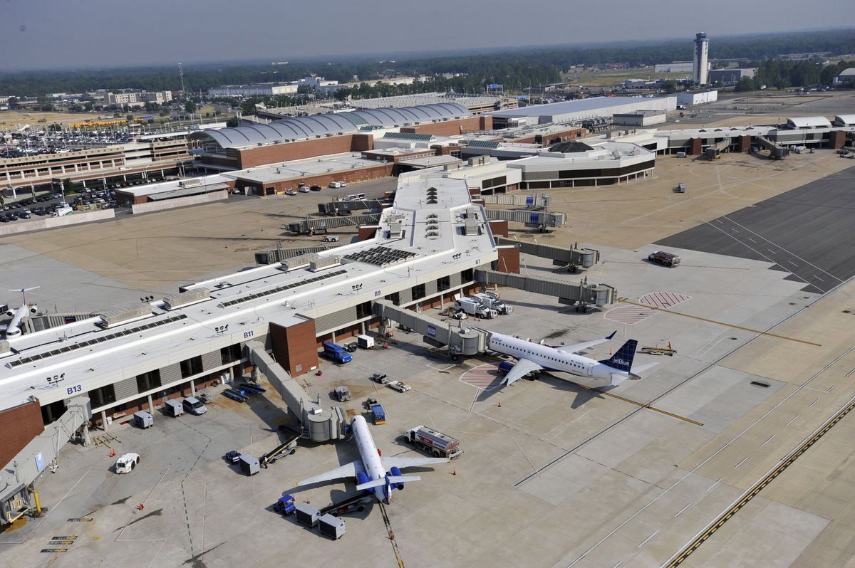 Richmond International Airport Aerial Photo