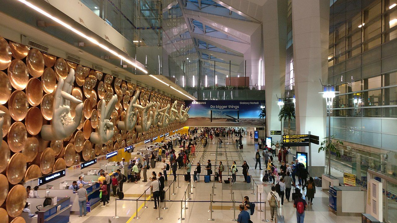 Indira Ghandi Airport Delhi
