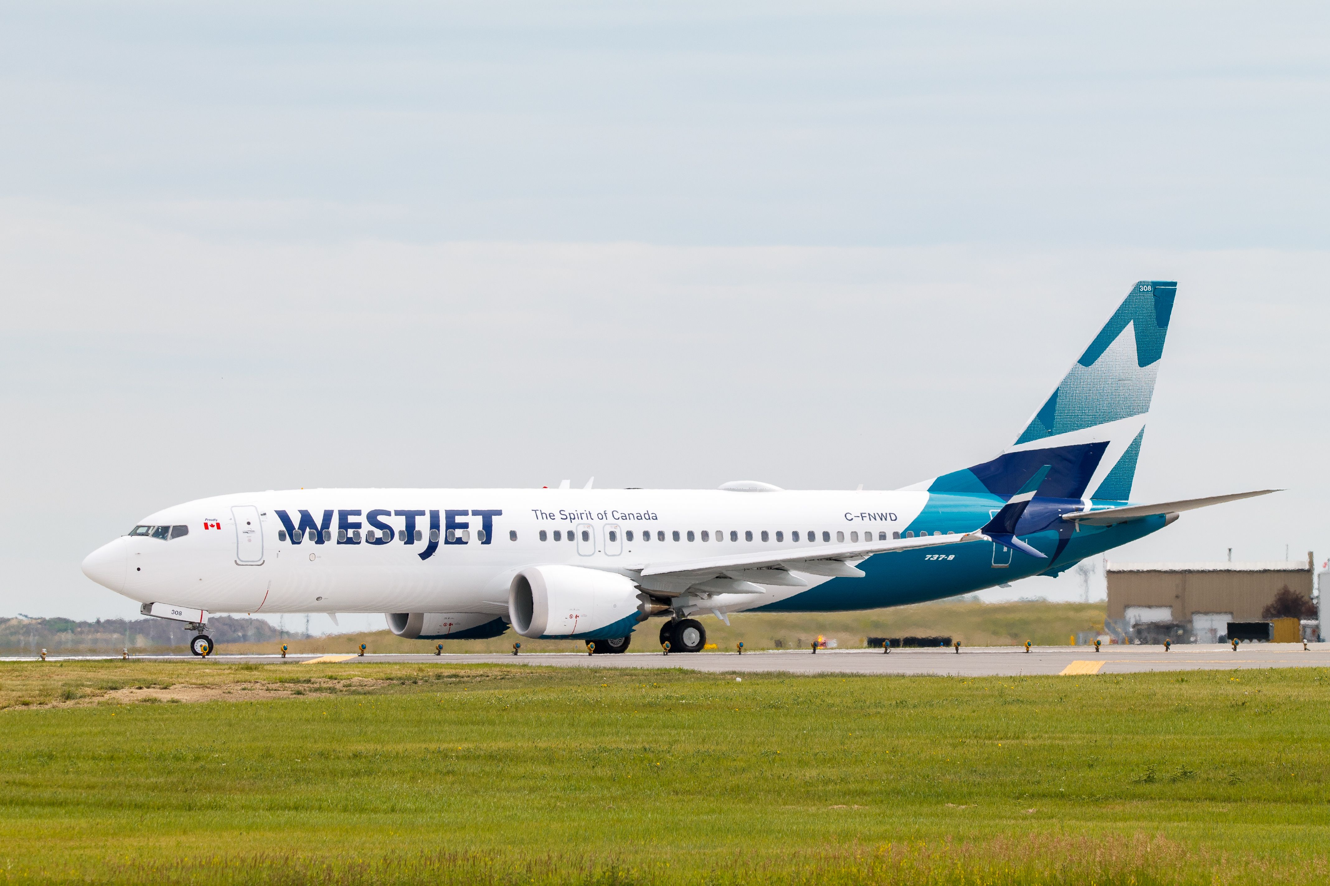 WestJet Boeing 737 8 MAX 