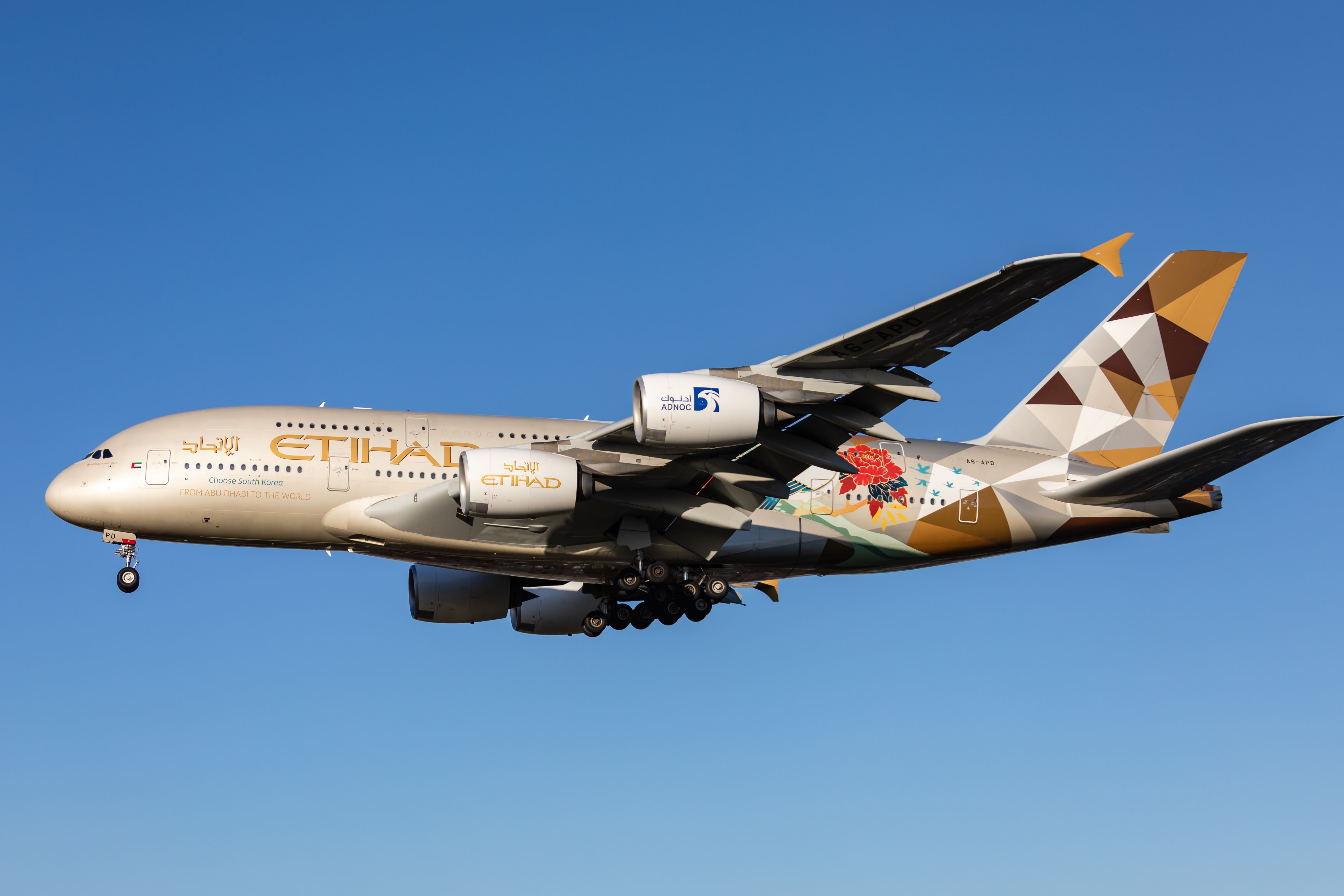 On The Move: Etihad Airbus A380 Flies After 2 Years In Storage