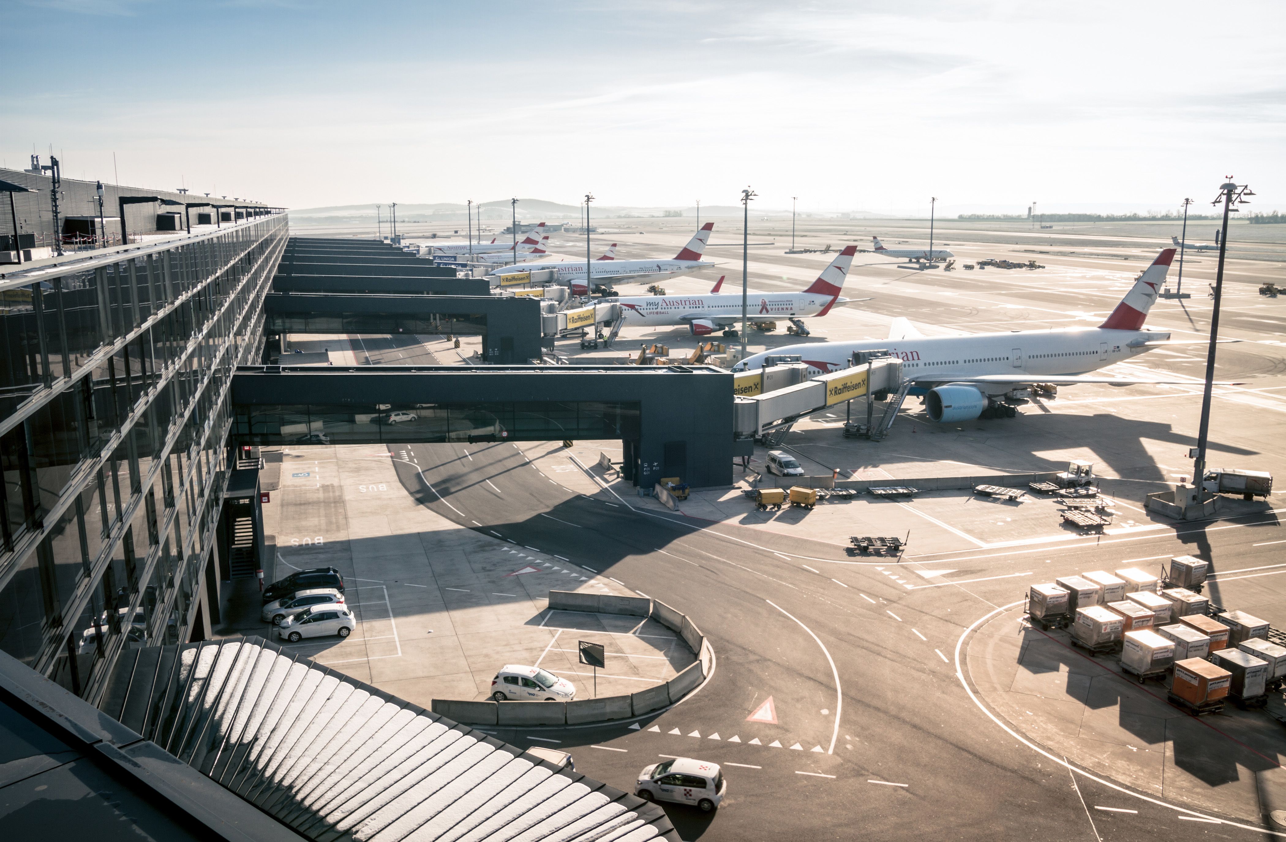 Vienna International Airport apron