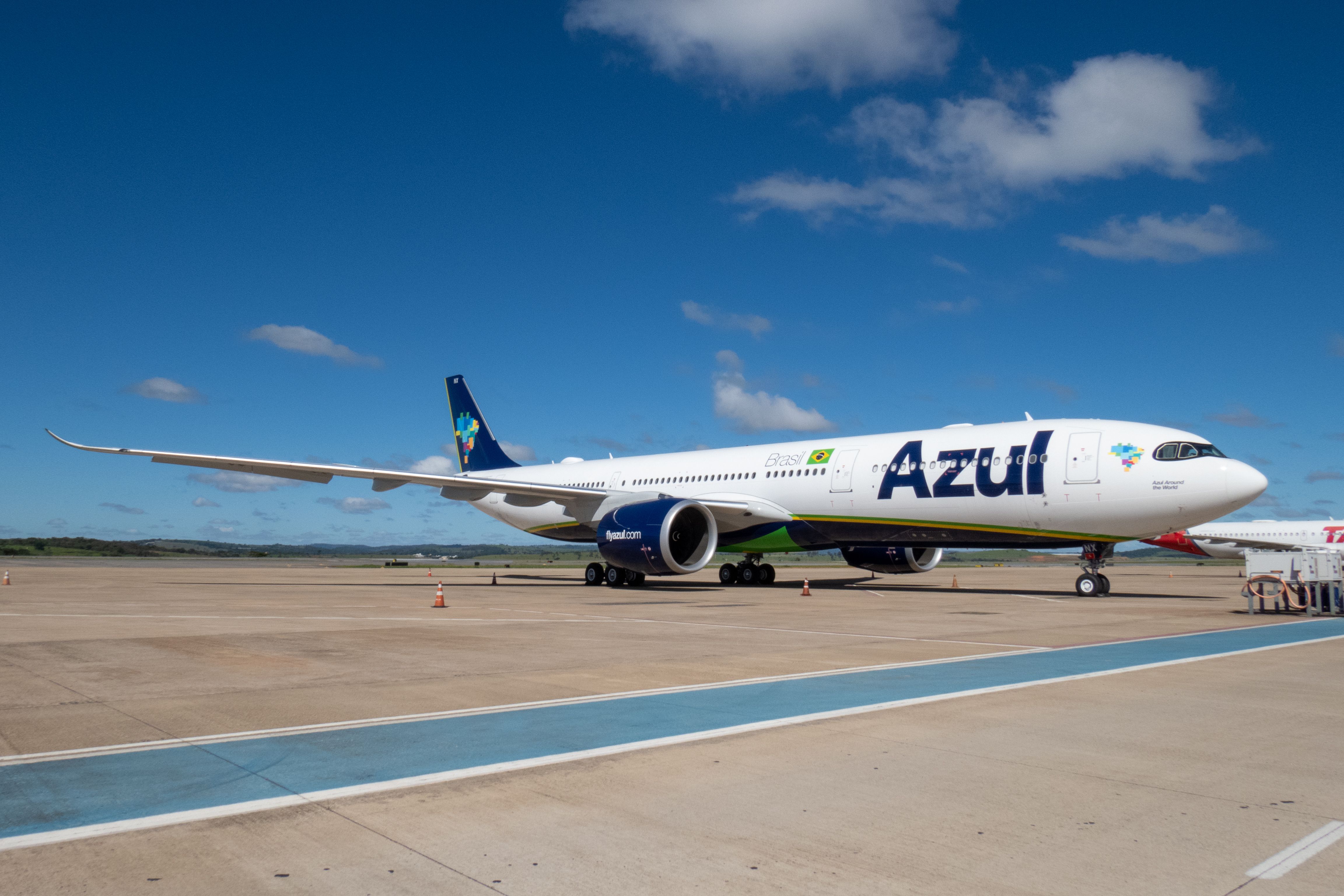 Azul Airbus A330neo on tarmac