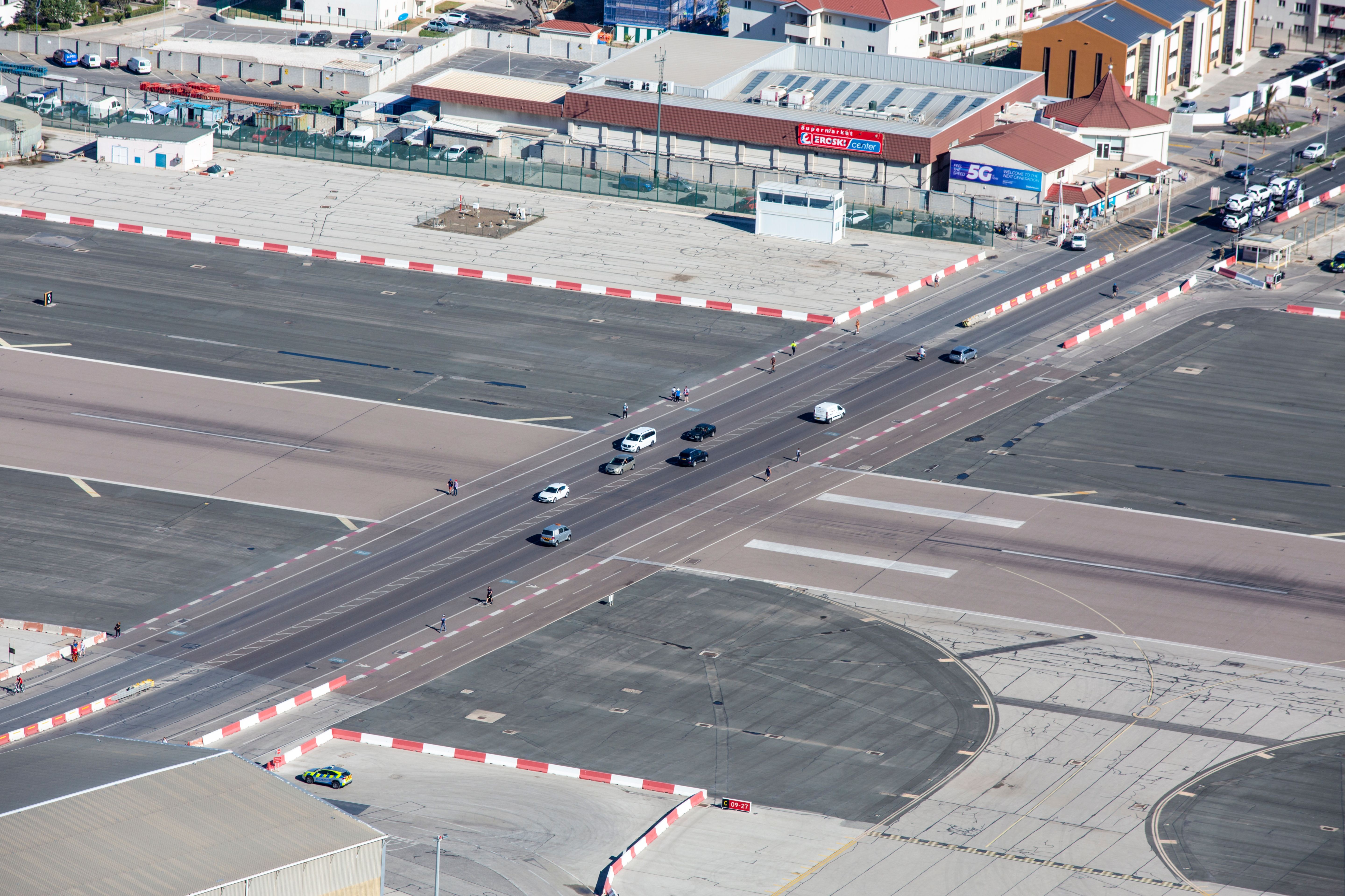 Gibraltar Airport Road Crossing