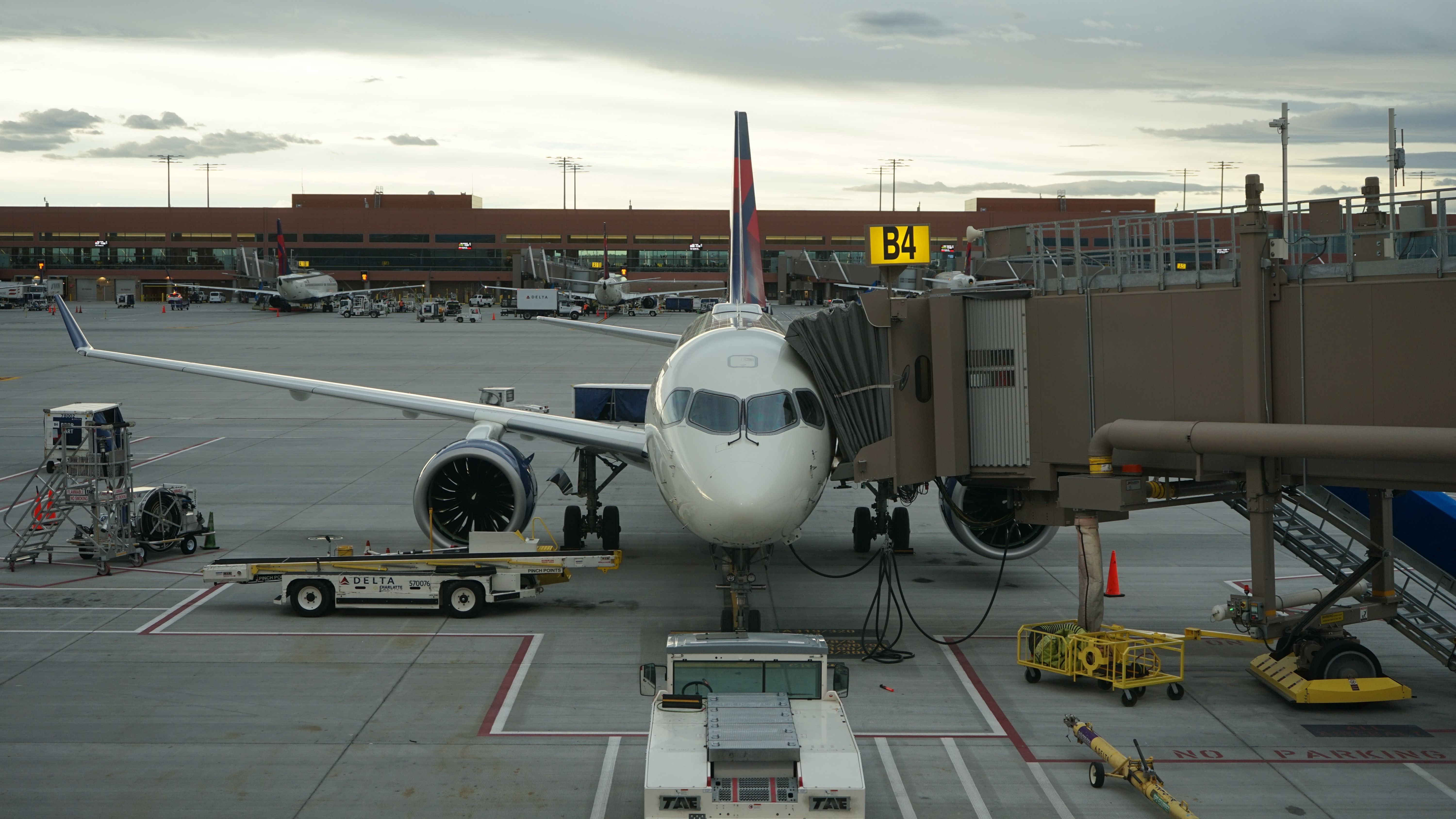 Delta Airbus A220 Salt Lake City
