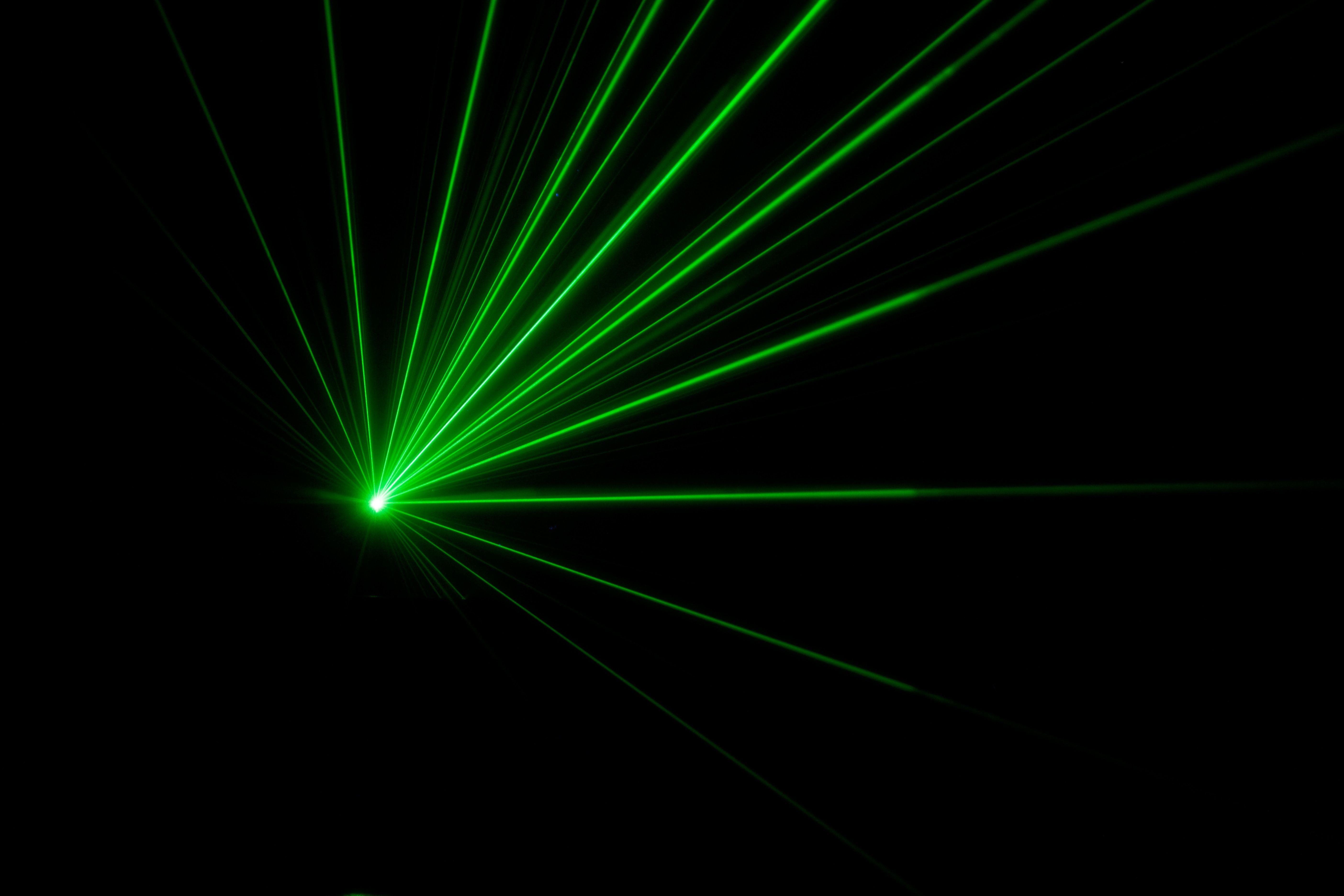 geen laser beam