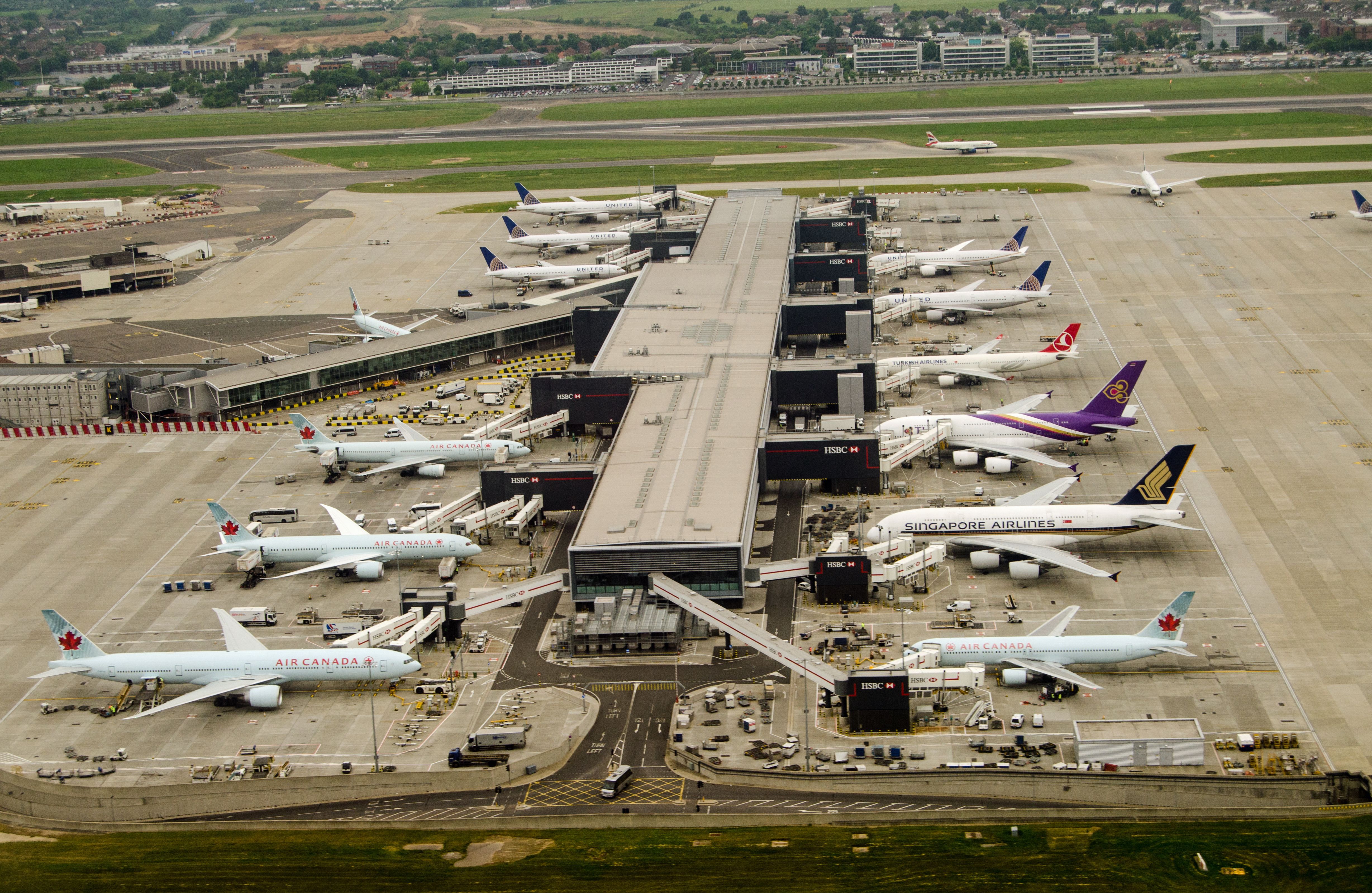 London Heathrow Aerial View