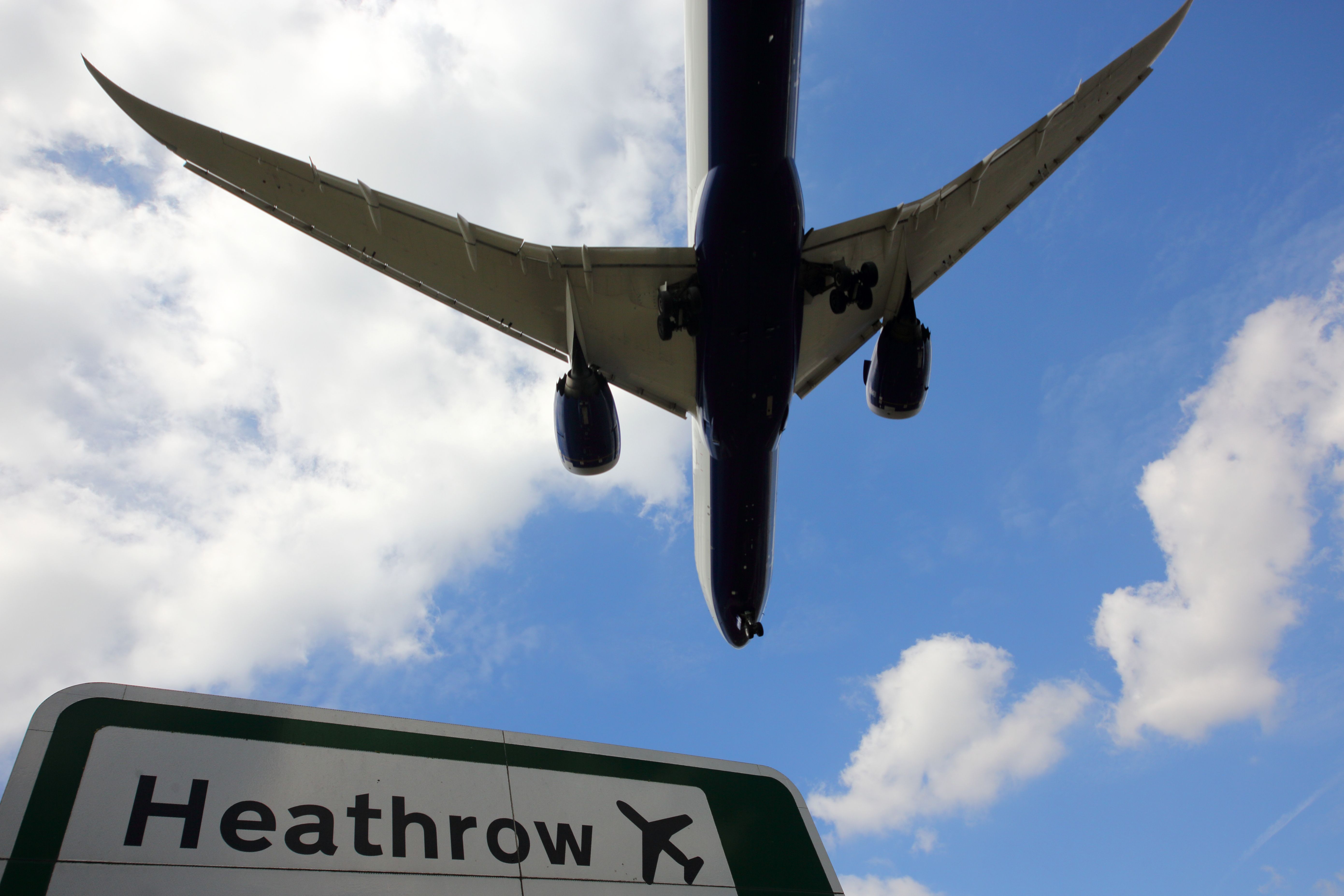 Heathrow Airport Sign Shutterstock