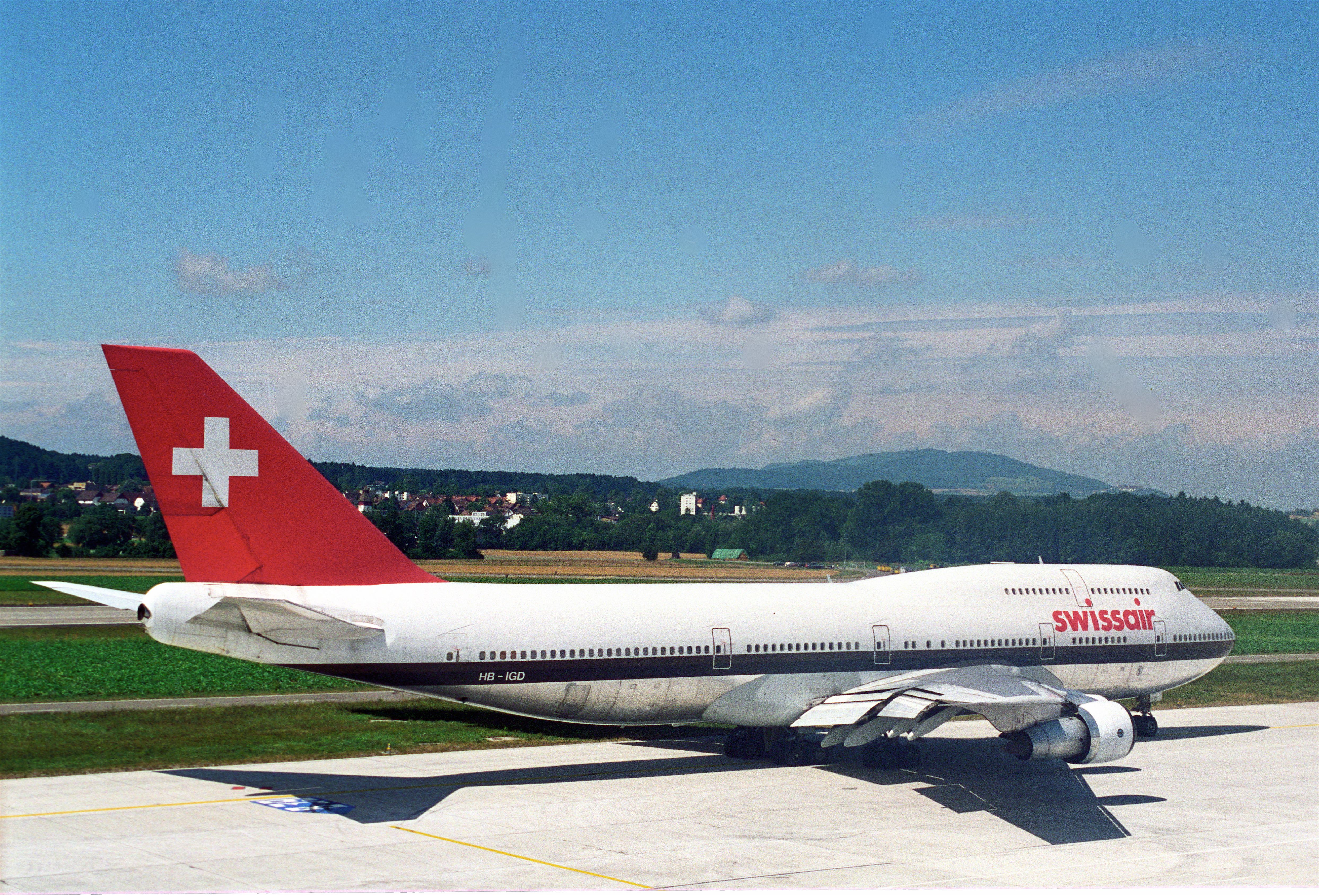 Swissair Boeing 747-300