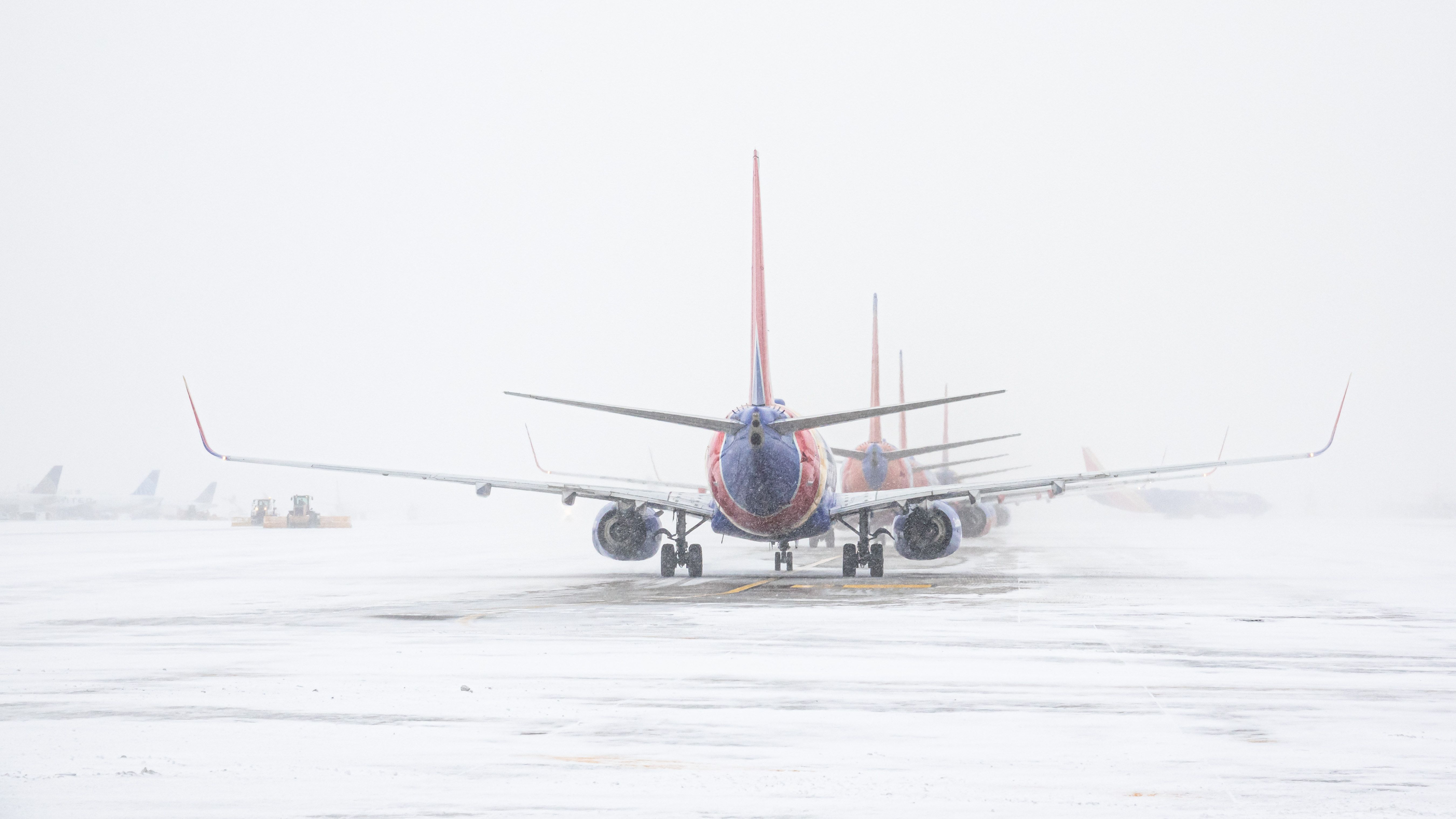 Airplanes at Denver International Airport