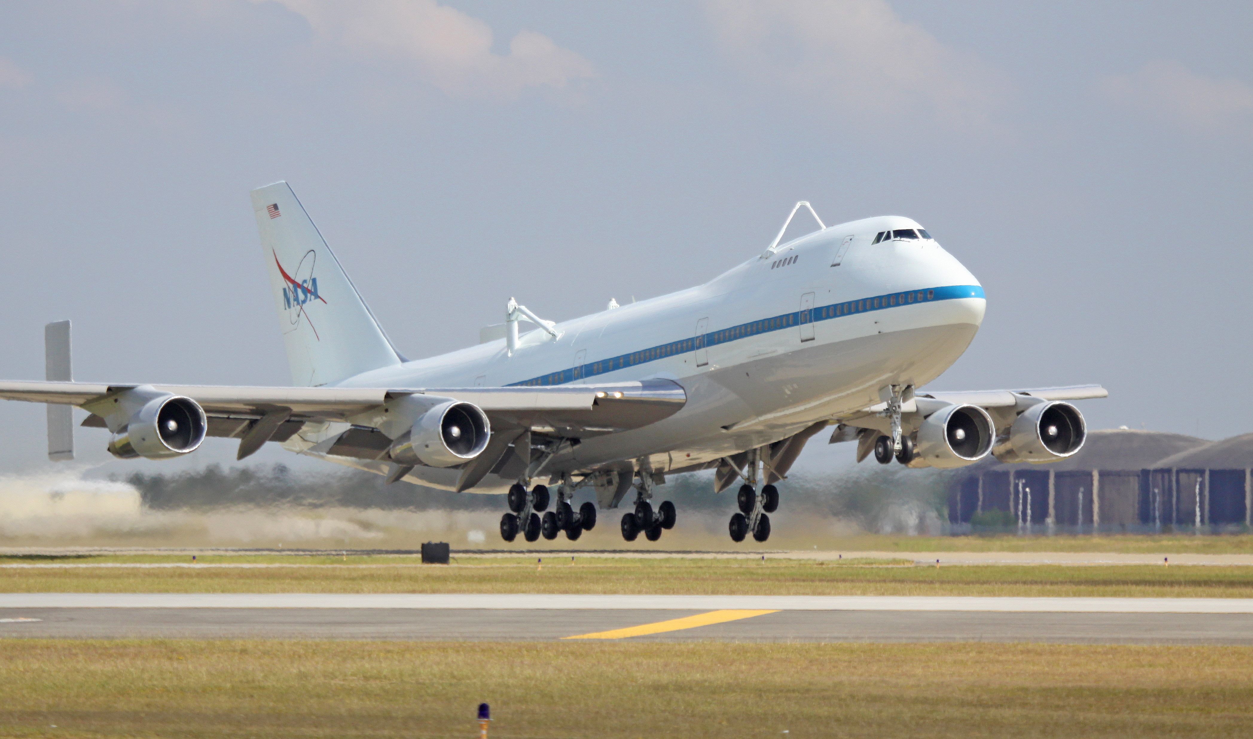NASA's Shuttle Carrier Aircraft, registered as N911NA