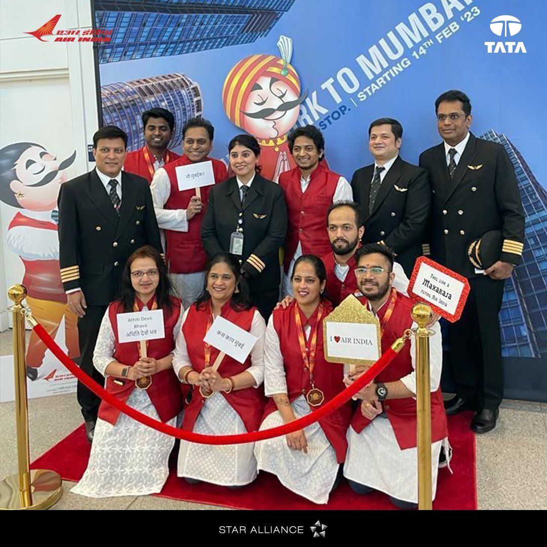 Air India Mumbai to New York JFK-1