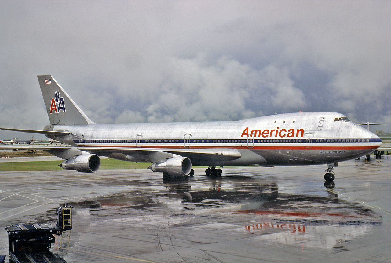 American Airlines 747
