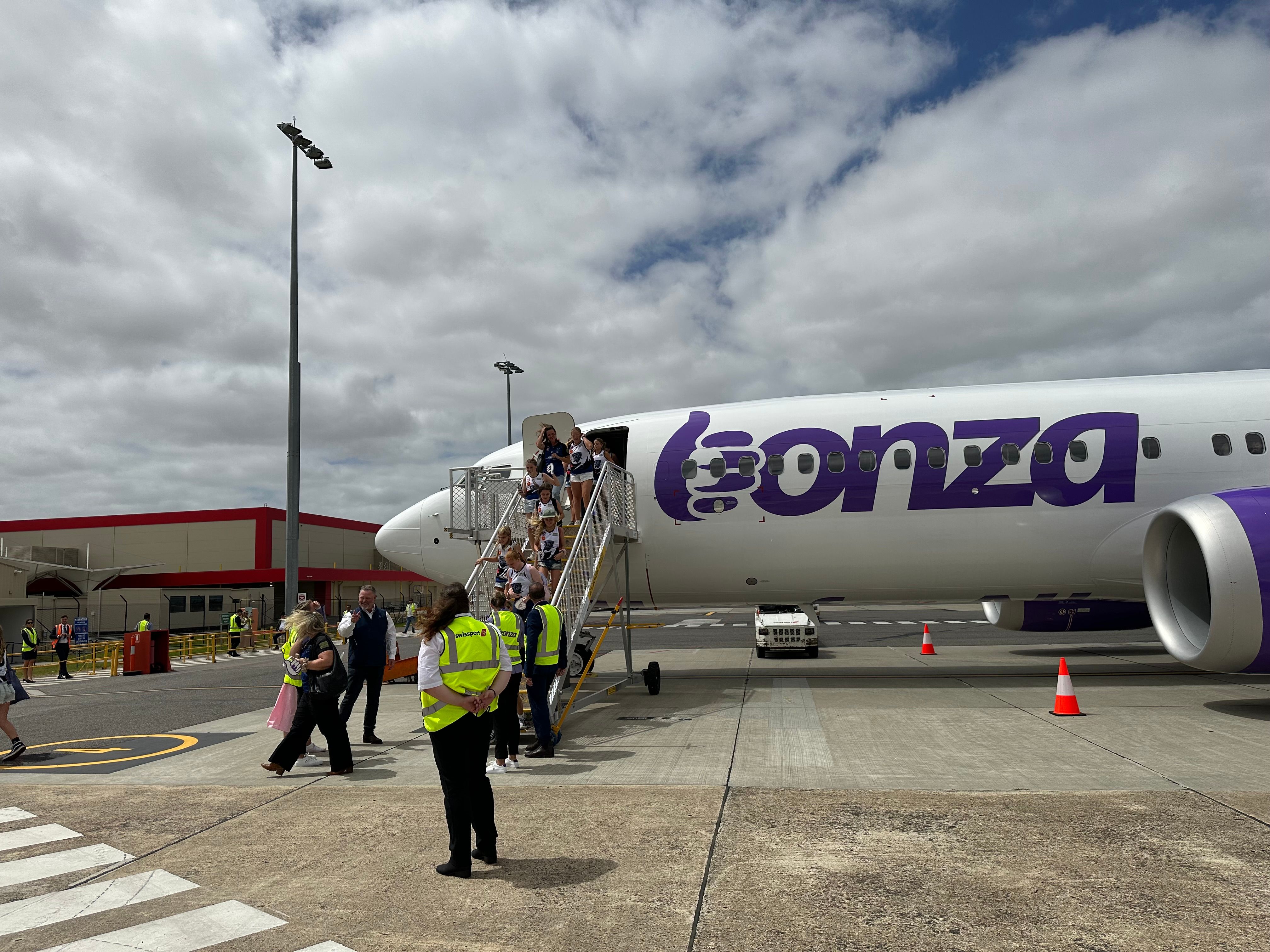 Bonza First Flight Avalon Airport