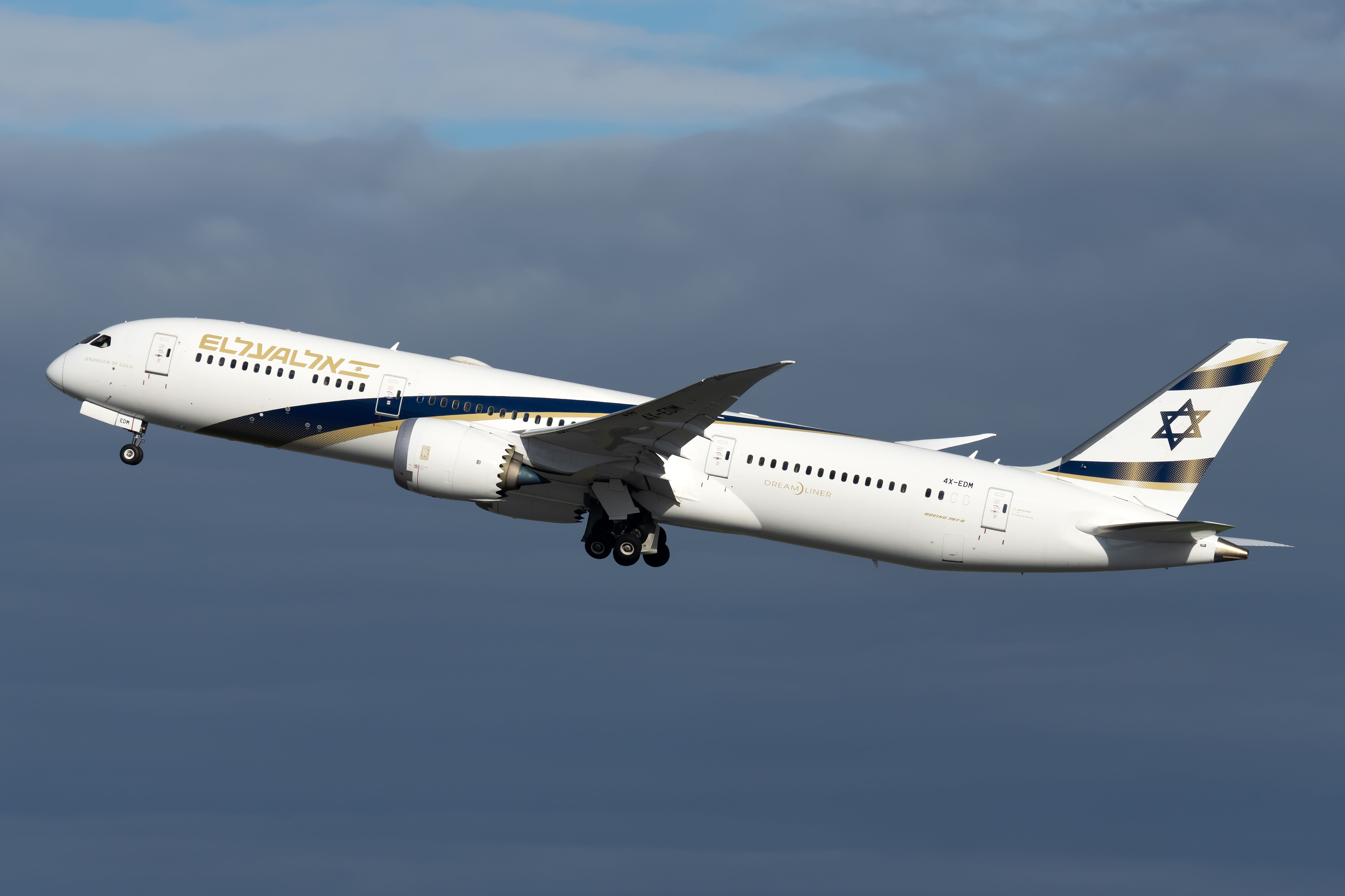 El Al (Gold Livery) Boeing 787