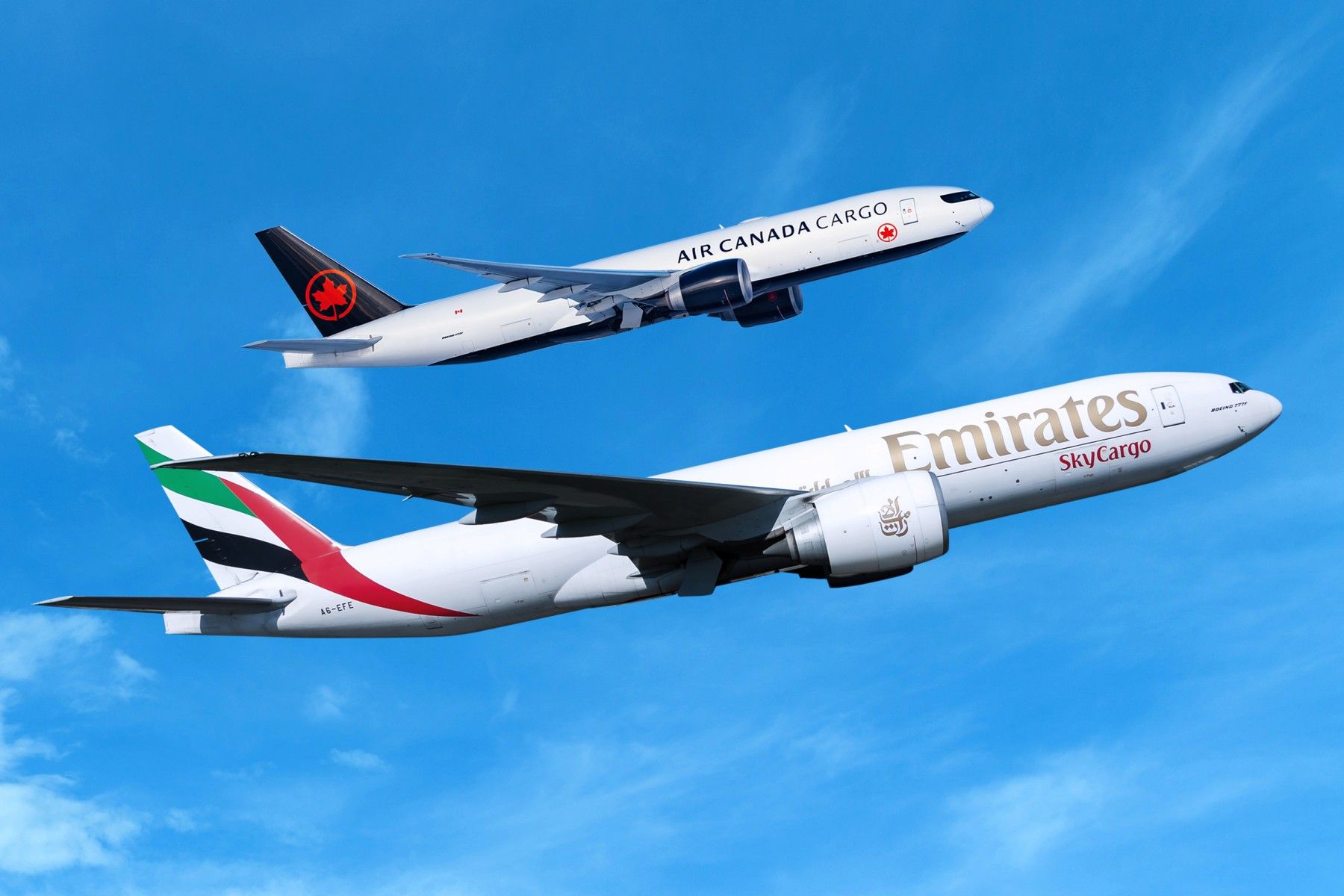 Emirates SkyCargo and Air Canada Cargo