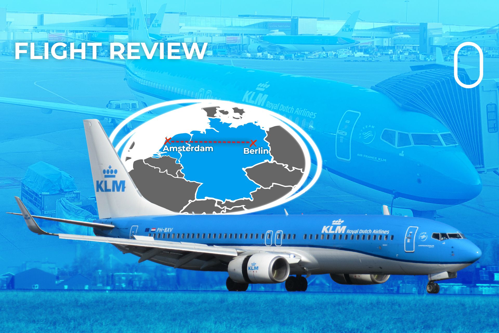 KLM Economy Class From Berlin To Amsterdam