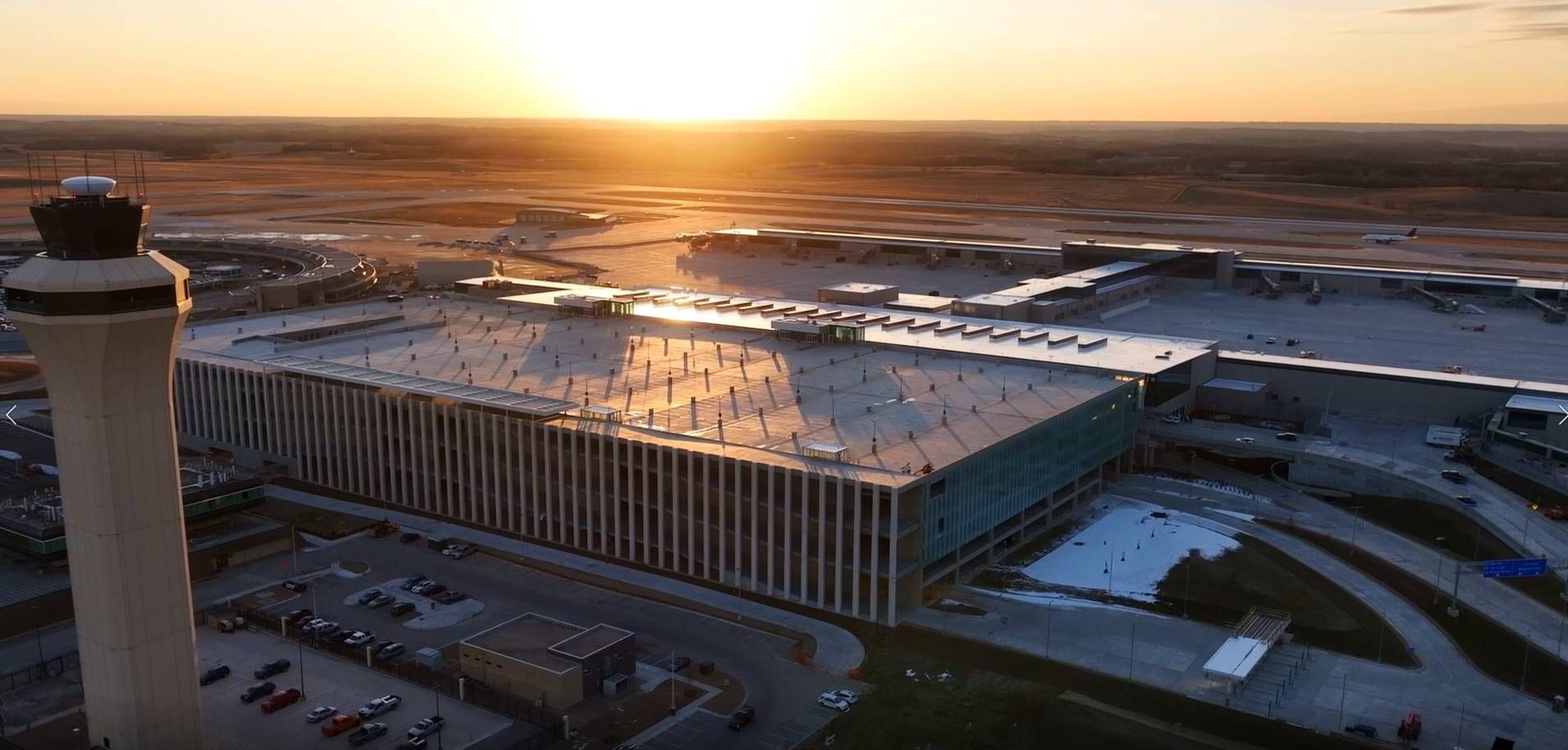 A Kansas City International Airport new terminal render