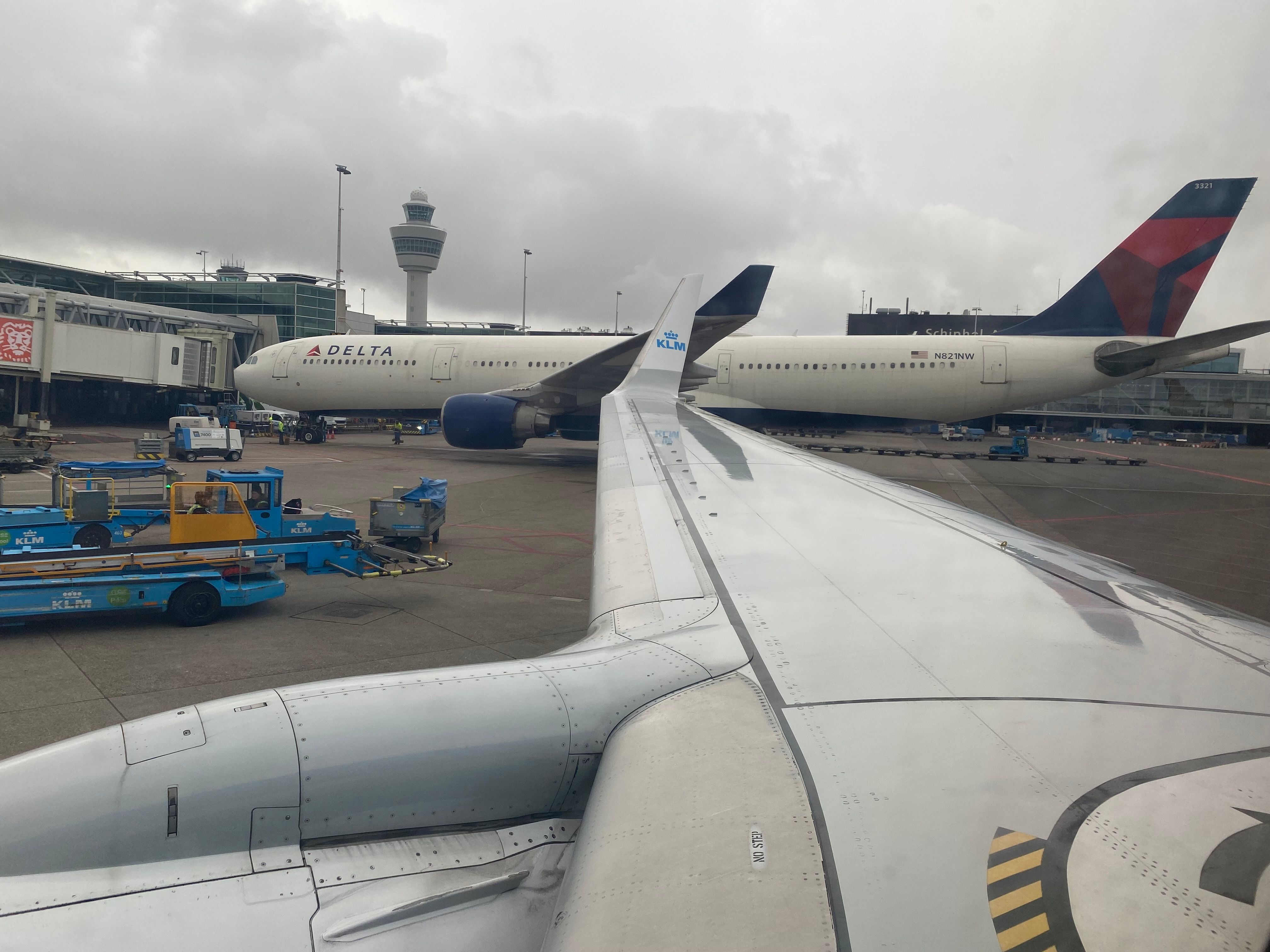 KLM Boeing 737-800 BER to AMS Economy in February 2023