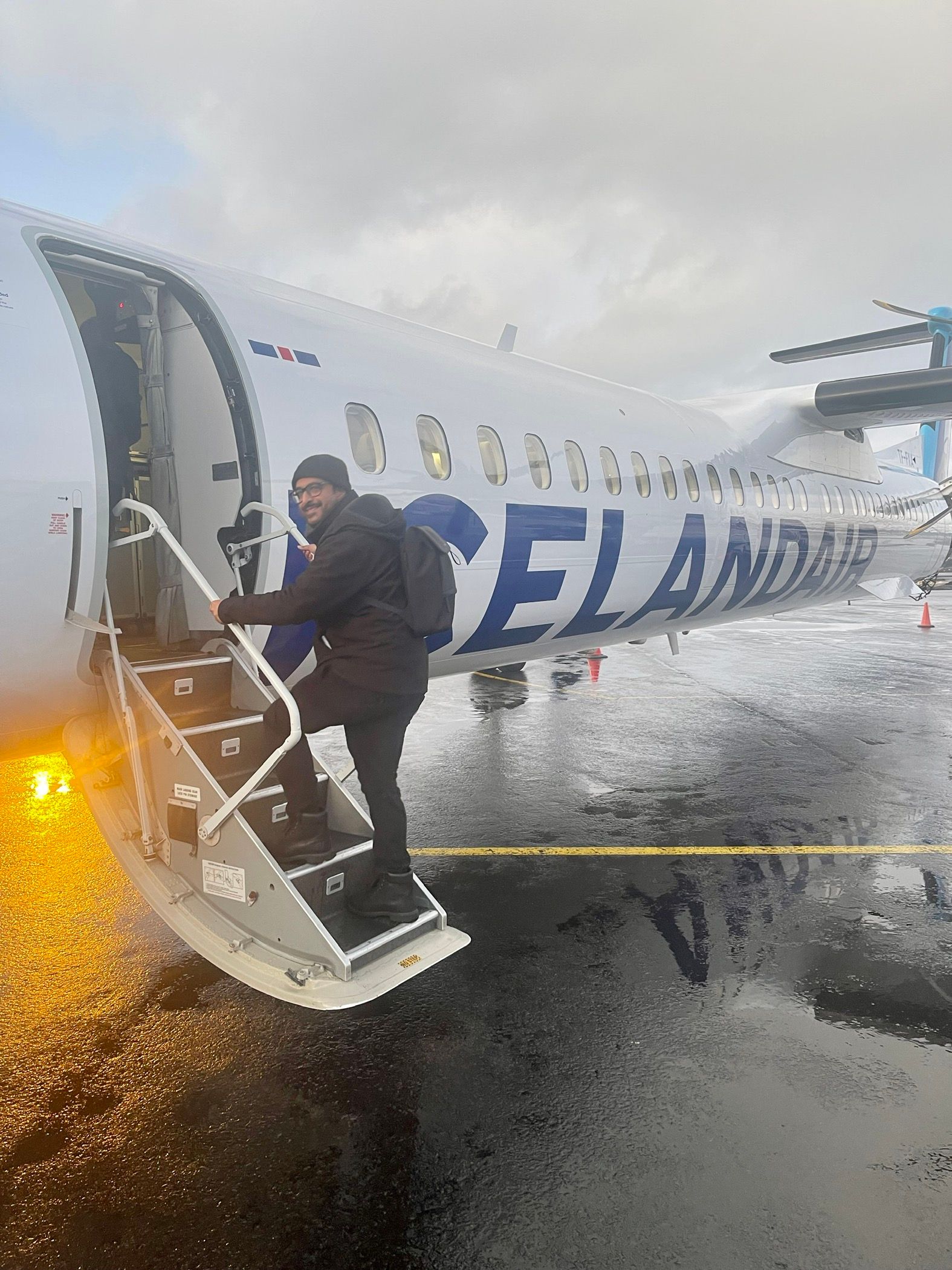 Reseña de vuelo: Islandiaair Dash 8 Q400 de Akureyri a Reikiavik