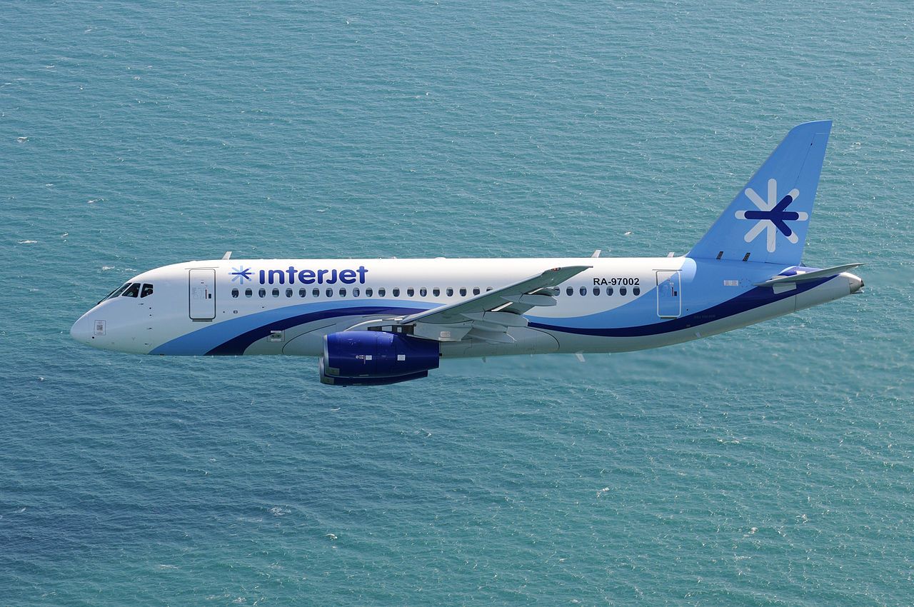 An Interjet aircraft