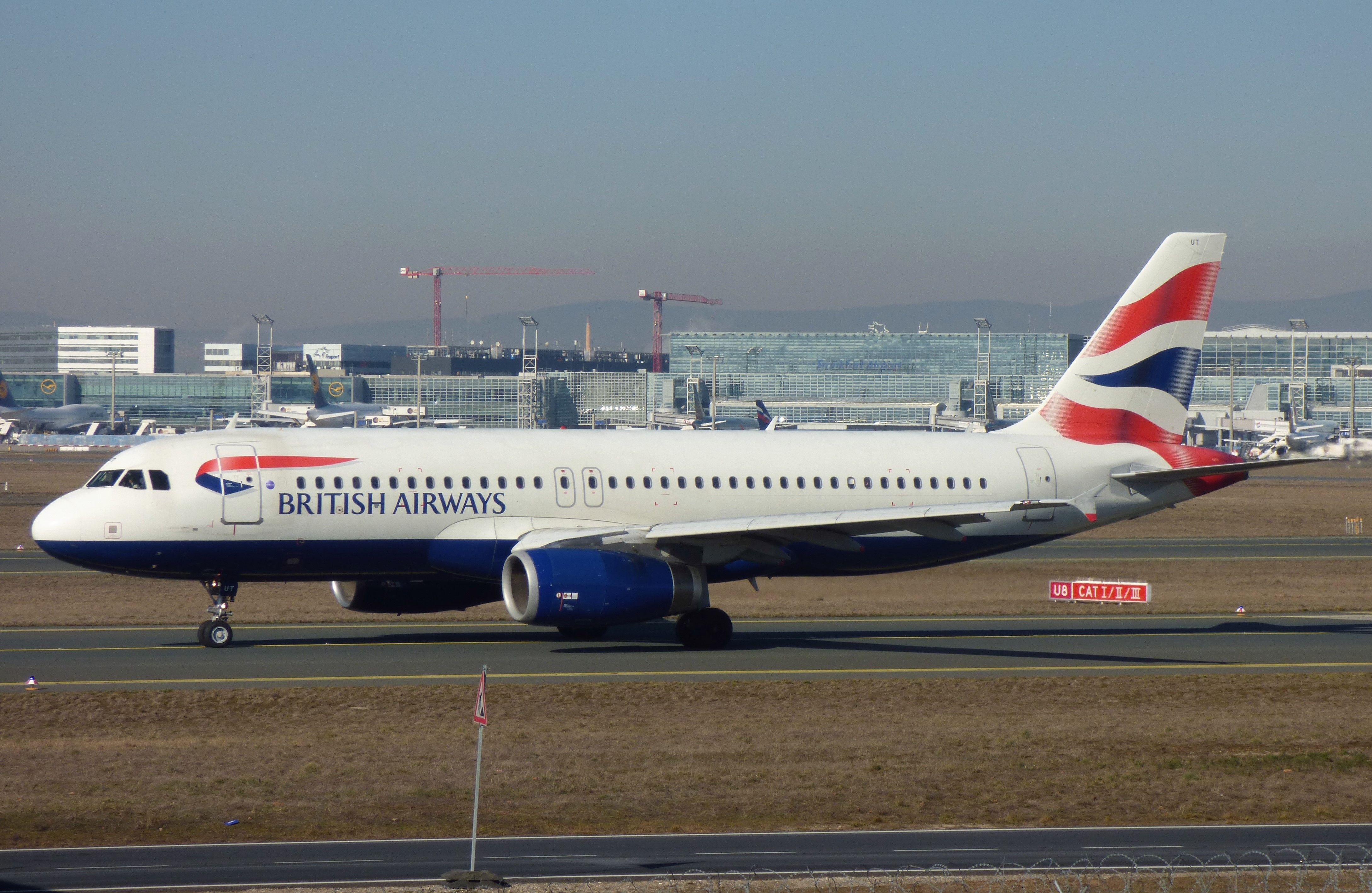 British Airways Airbus A320 Frankfurt