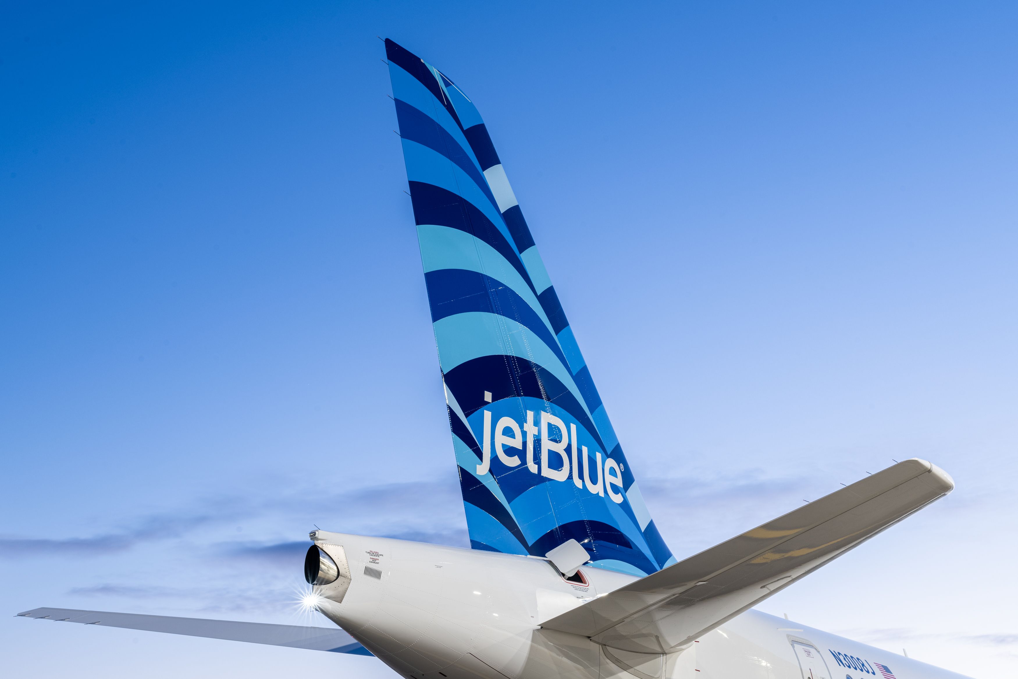 JetBlue A220 Tail