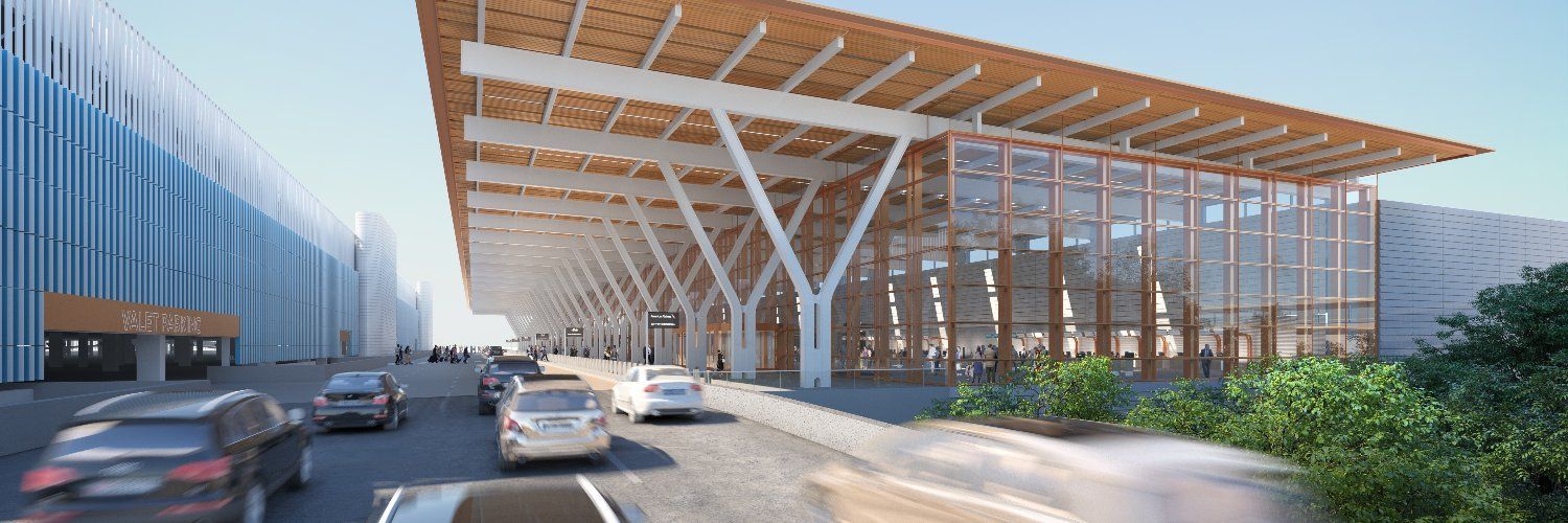 Kansas City Airport new terminal render