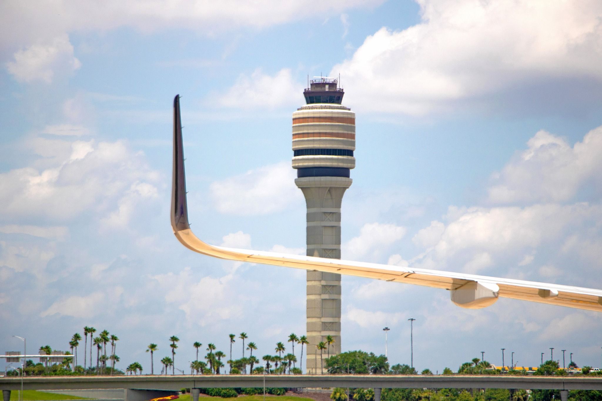 MCO aircraft and tower
