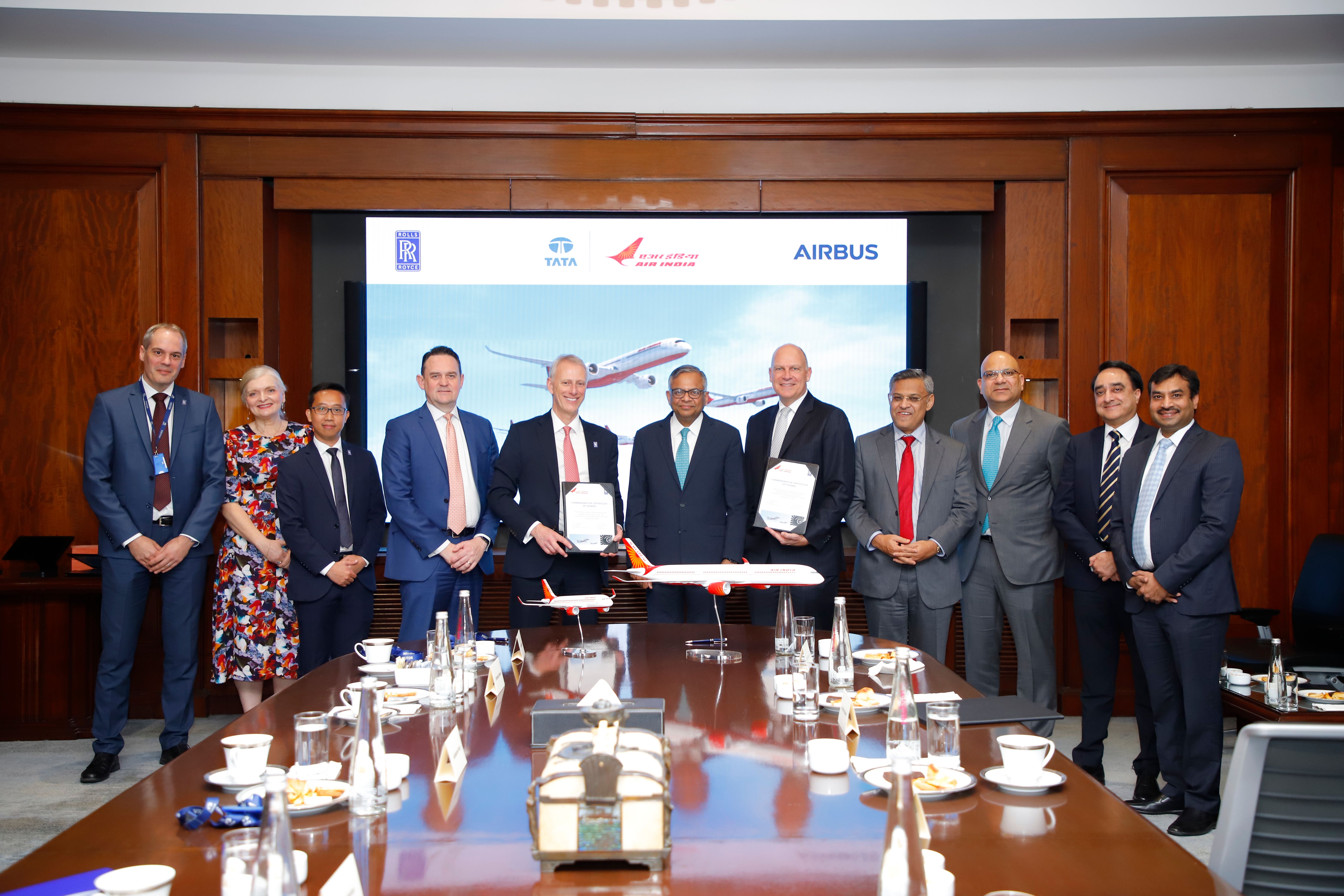 Rolls-Royce Air India XWB Order