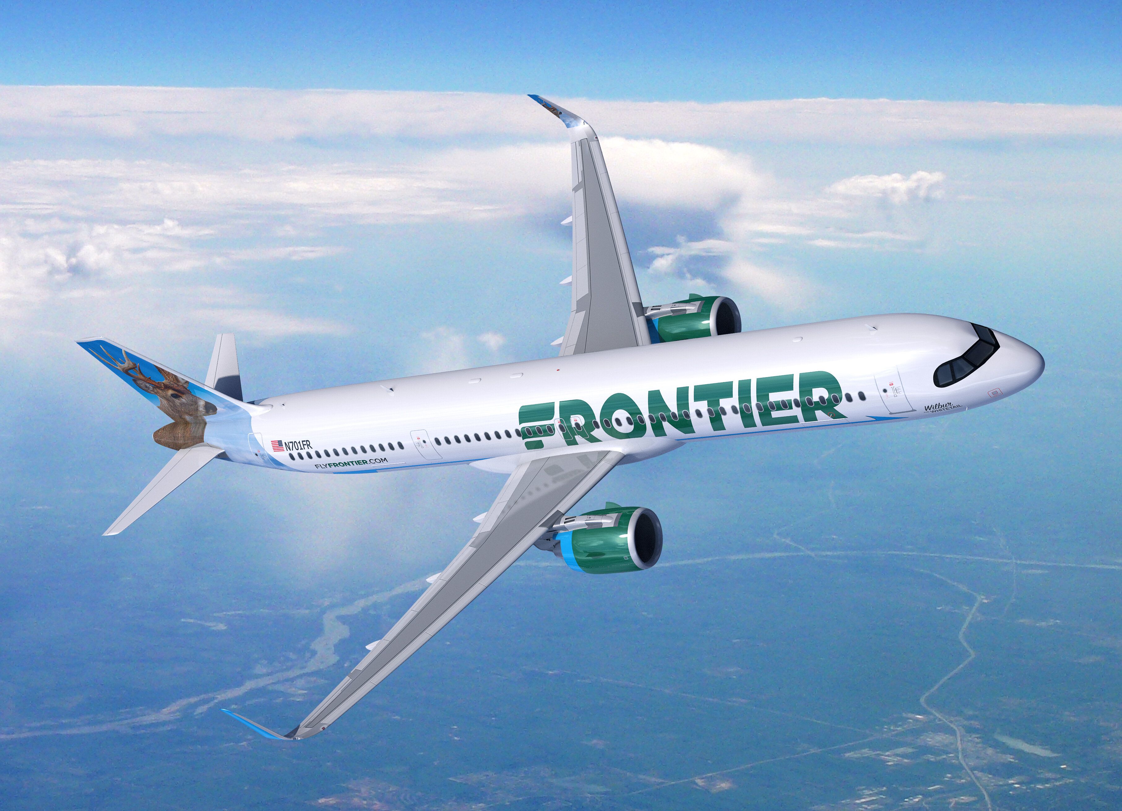 Airbus A321XLR Frontier
