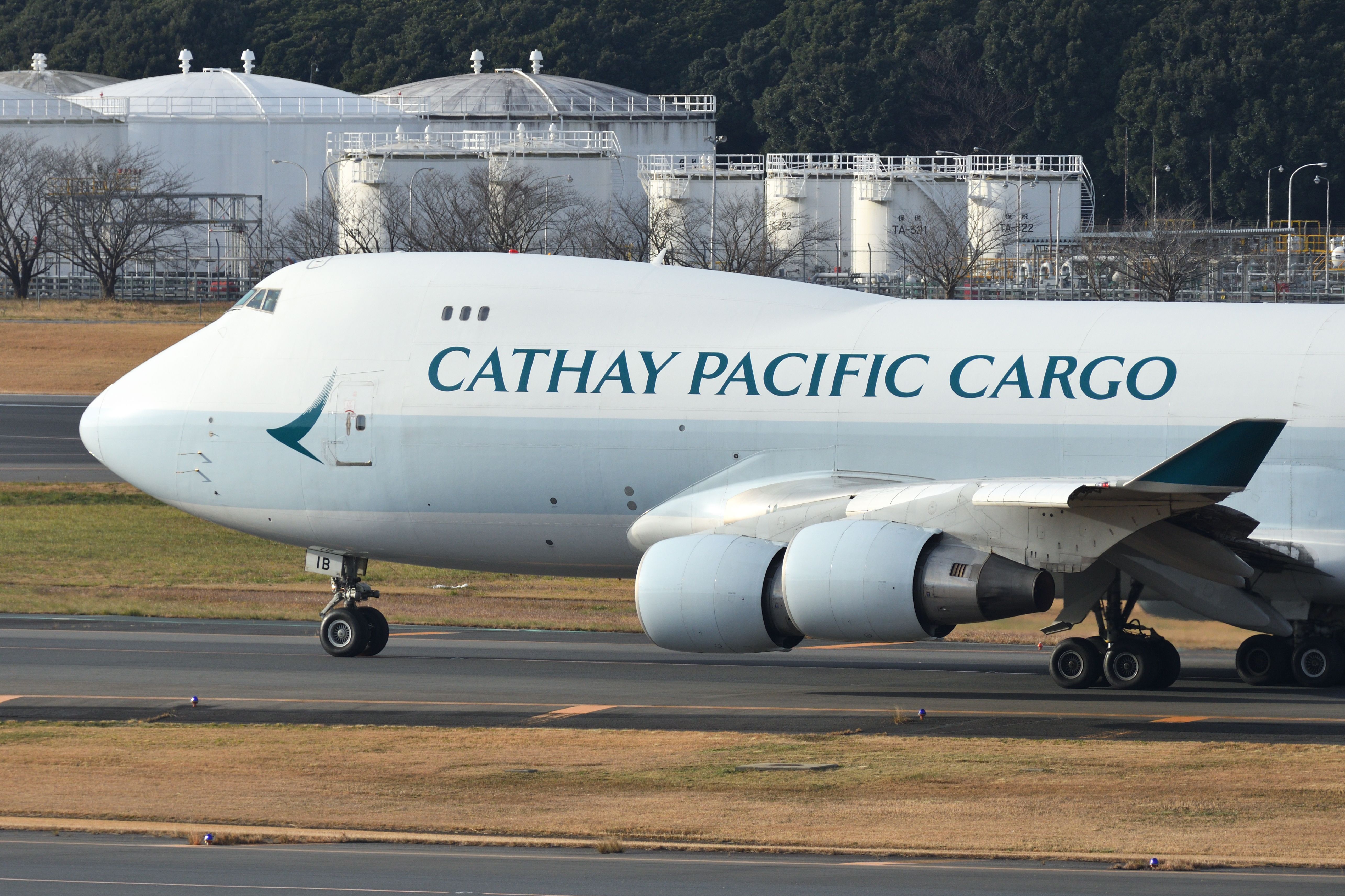 Cathay pacific Boeing 747 freighter
