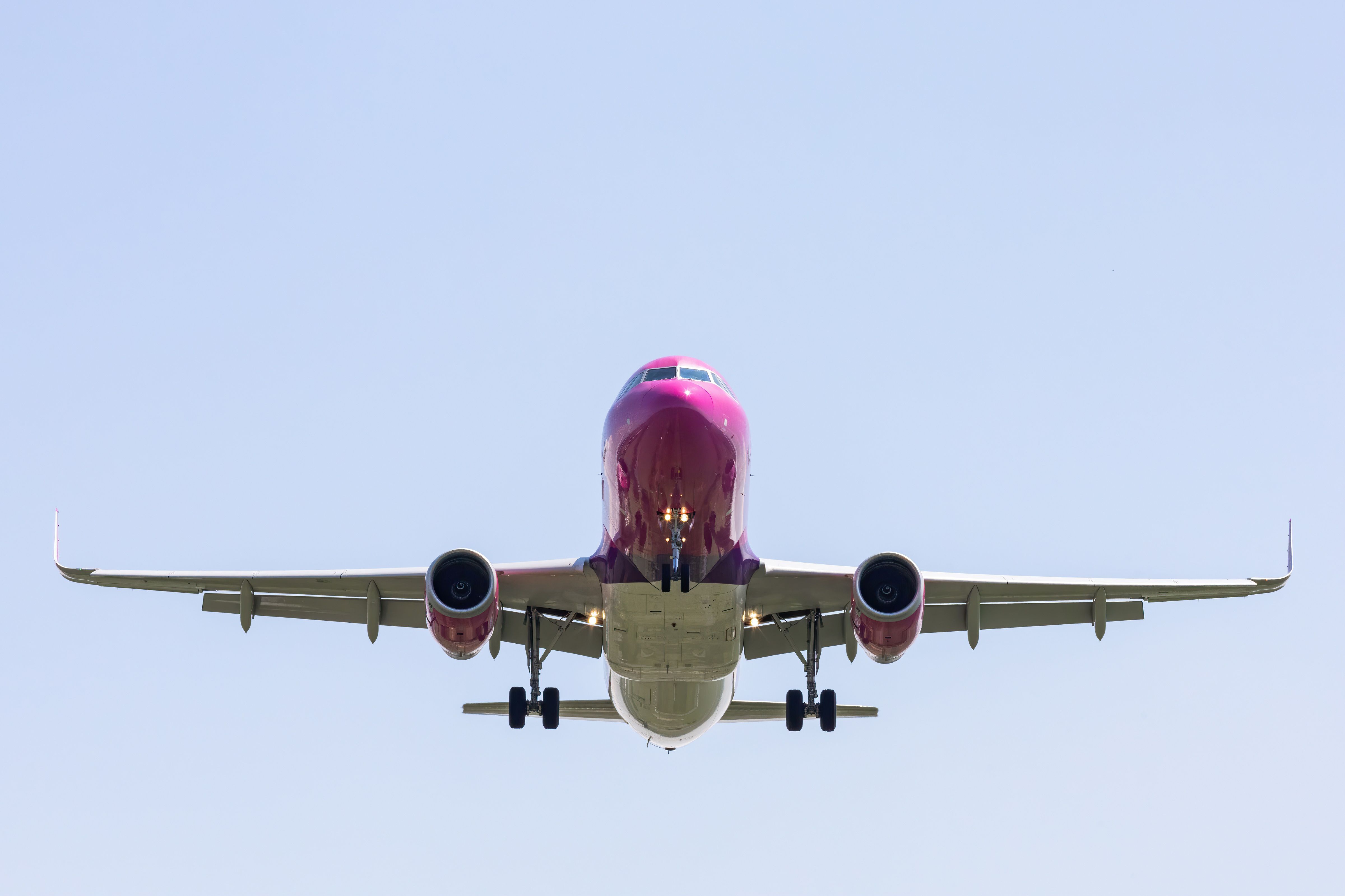 Wizz Air Front Profile Landing
