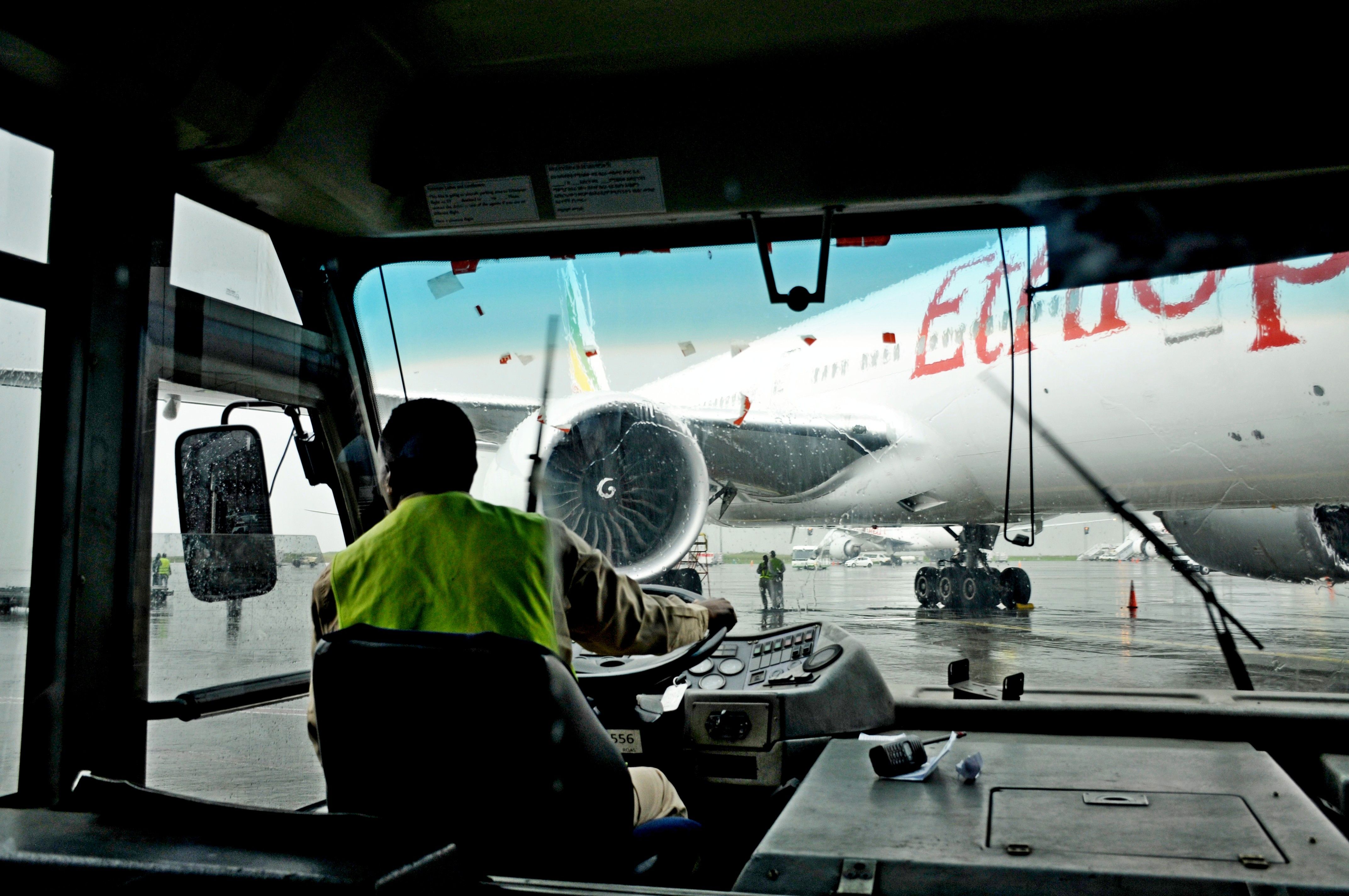 Ethiopian Airlines ground services at Addis Ababa International