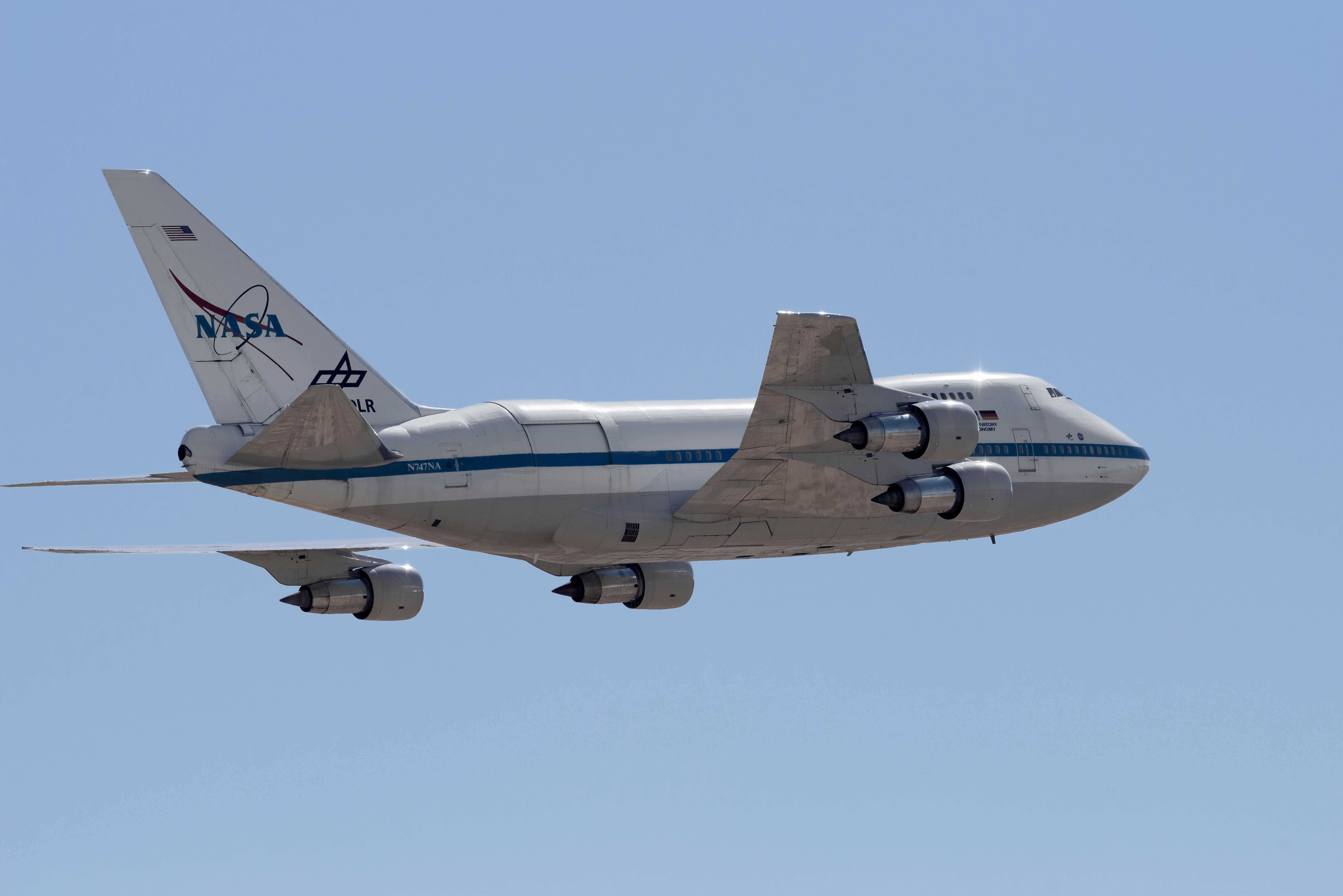 NASA's Boeing 747 SOFIA jet