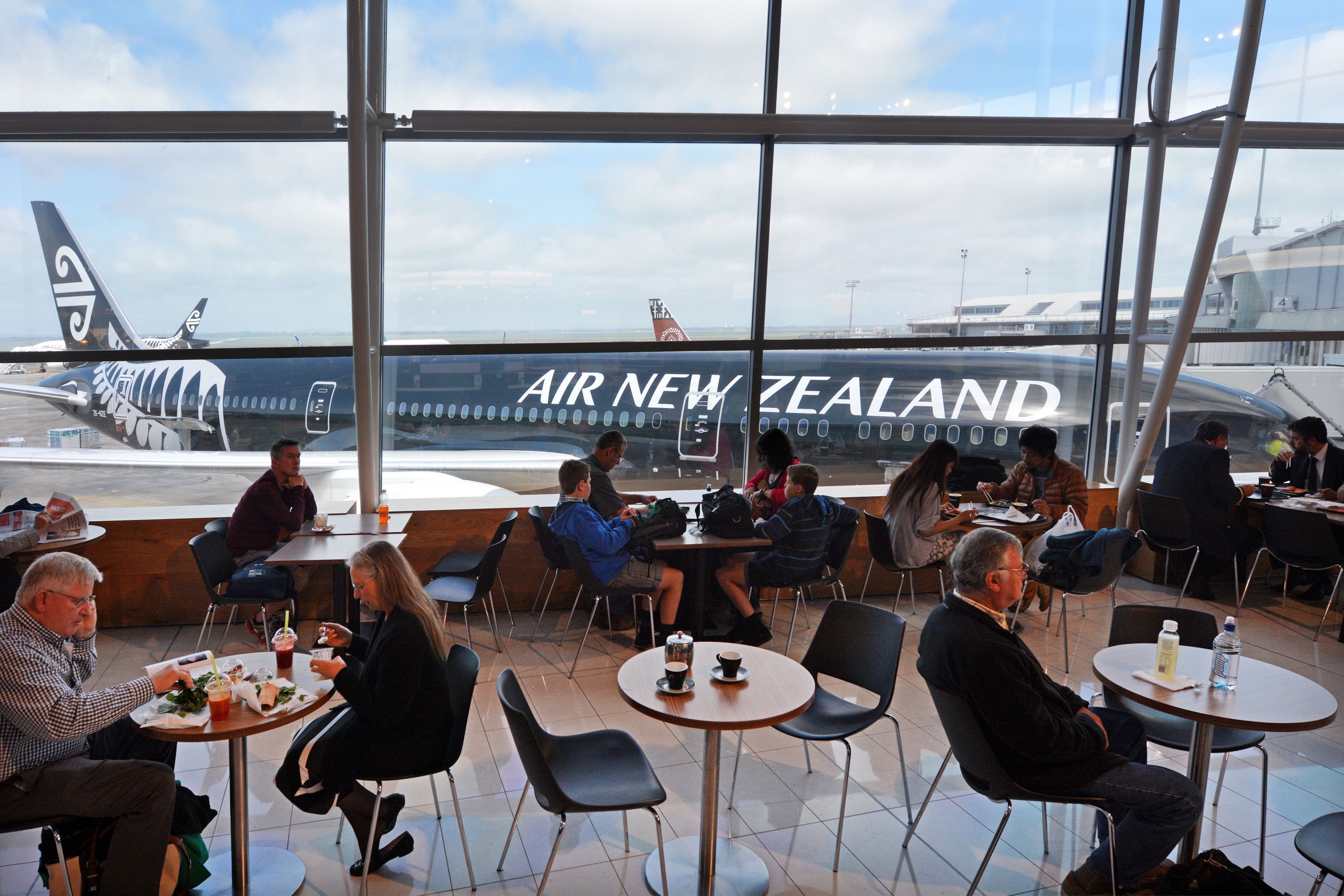 Air New Zealand Aircraft from lounge