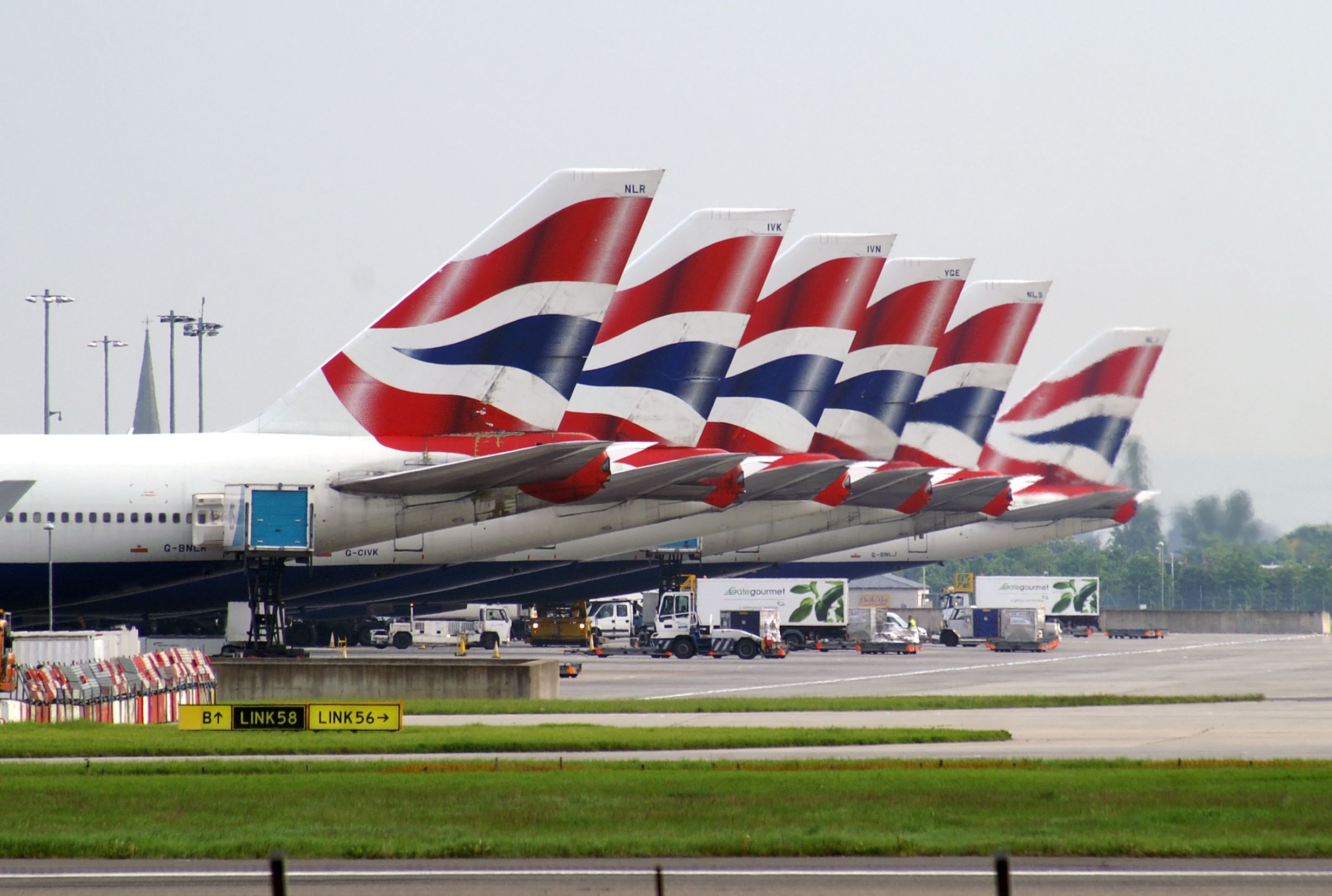 British Airways Tails