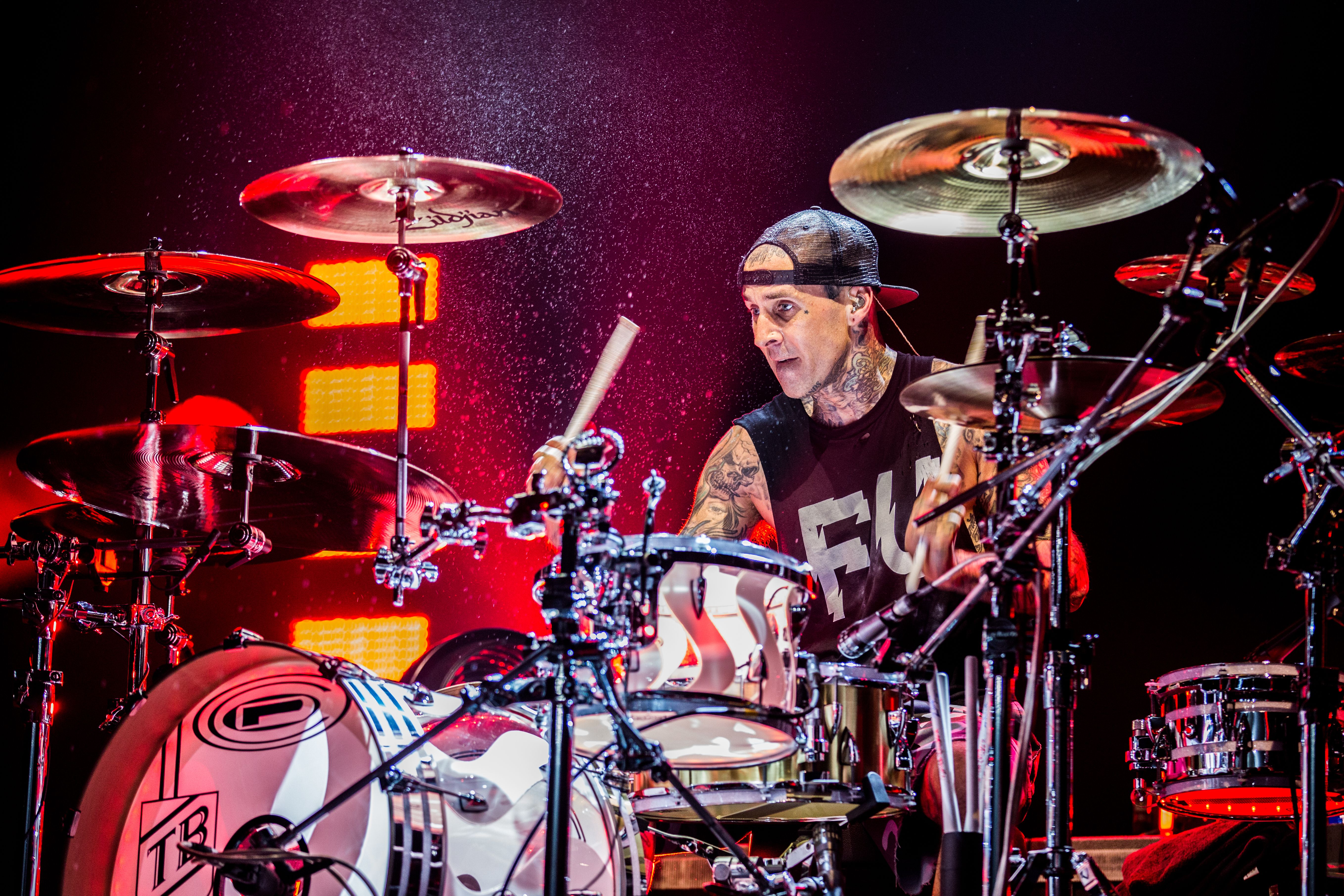 Travis Barker Blink-182 Drummer
