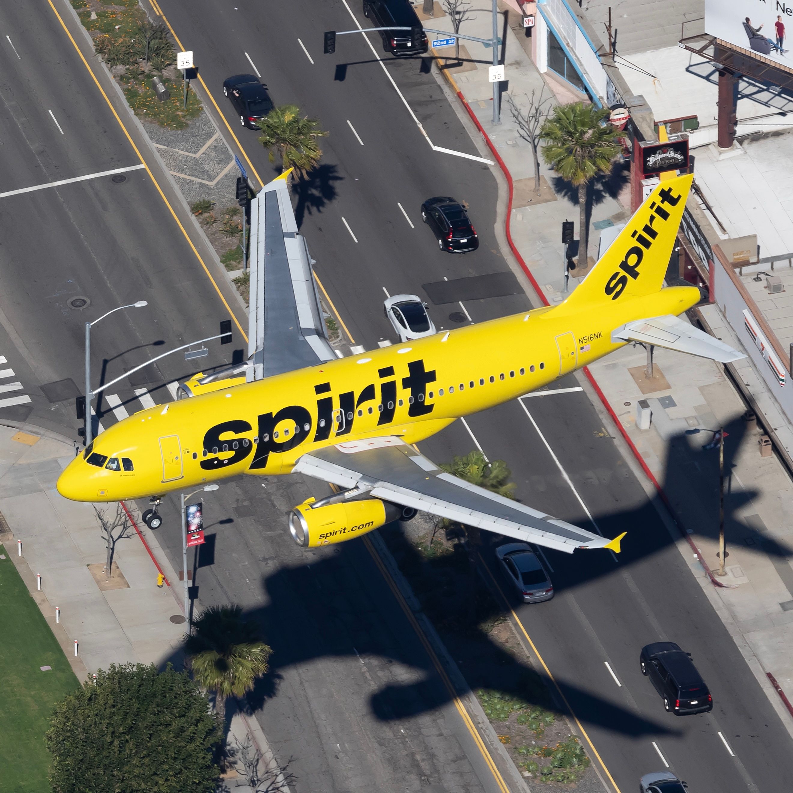 Spirit Airlines Airbus A319 N516NK