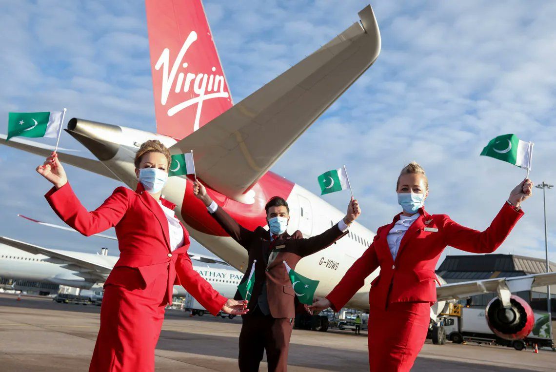 Virgin Atlantic cabin crew operating to Pakistan