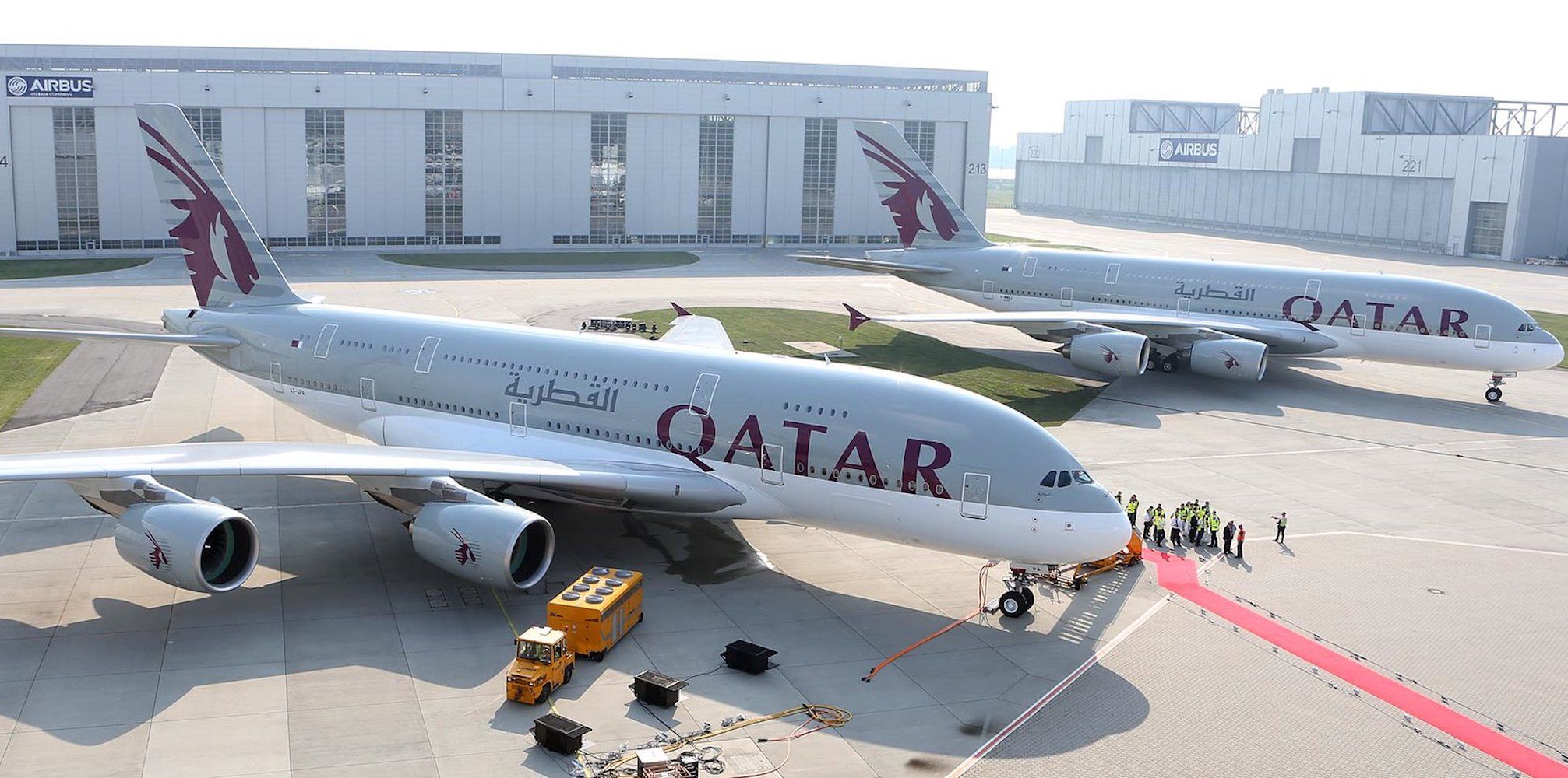 Qatar Airways Airbus A380