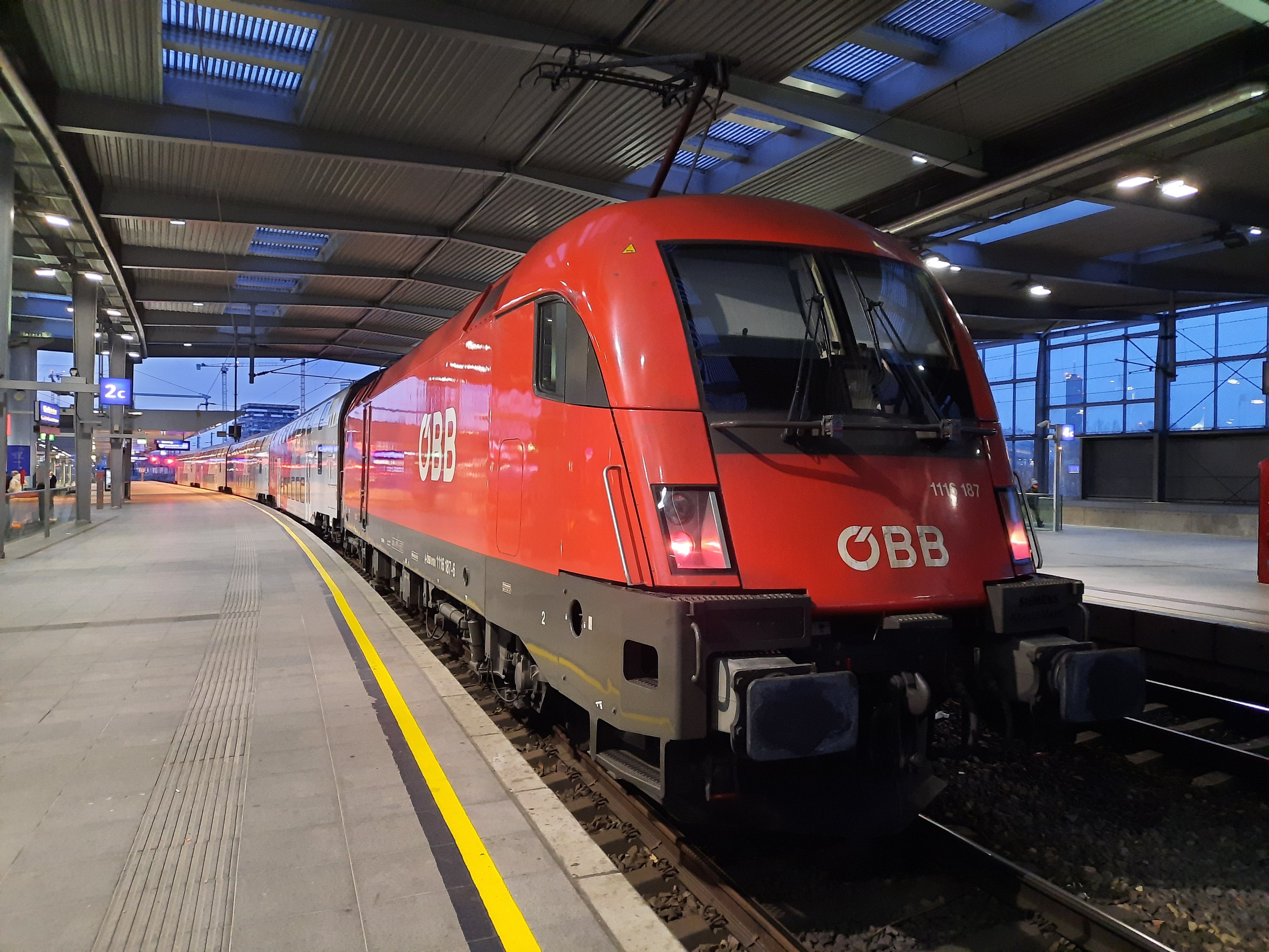 Railjet Train Austria