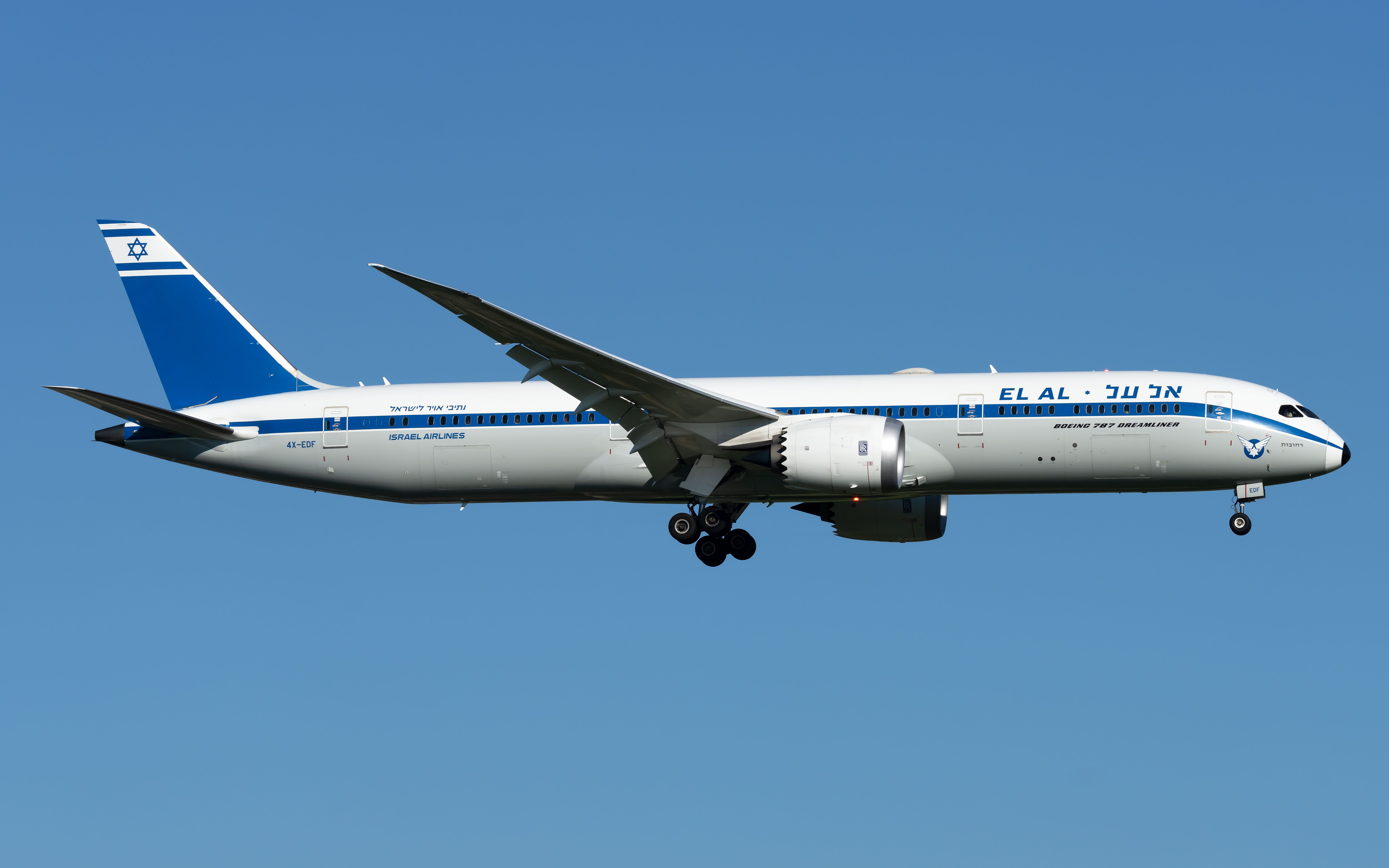 4X-EDF El Al (Retro Livery) Boeing 787-9 Dreamliner