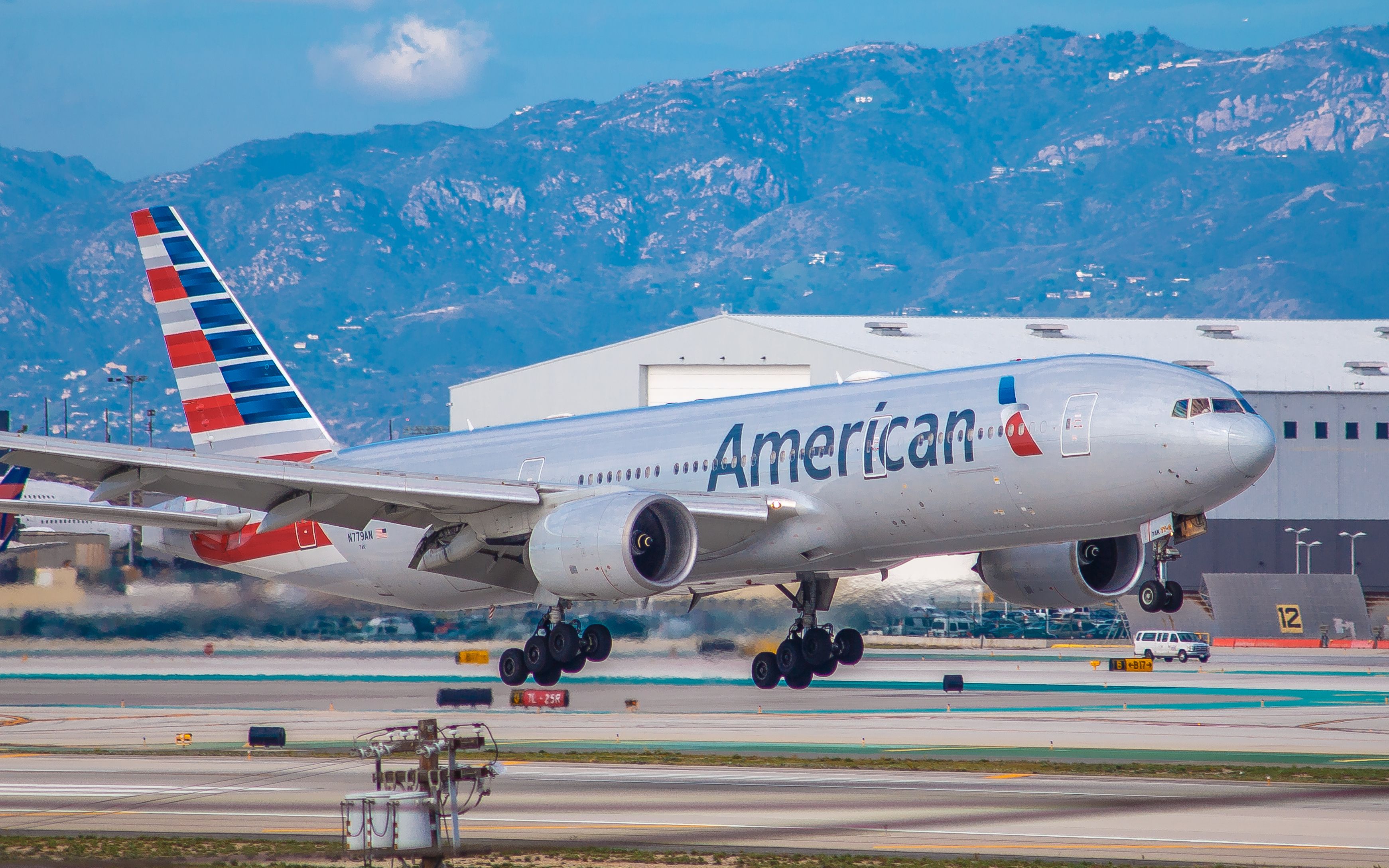 An American Airlines aircraft 
