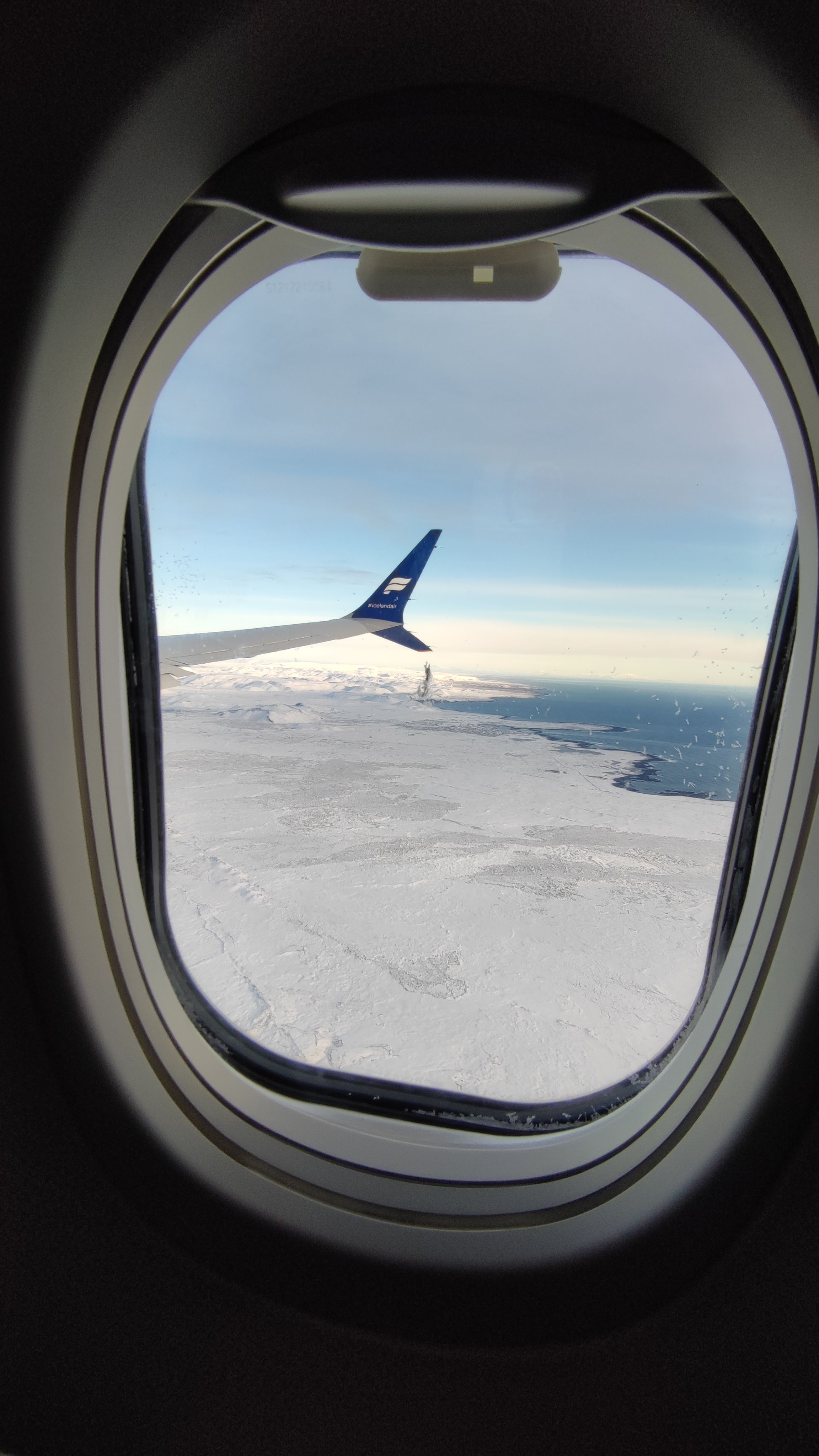 Approaching Keflavik International Airport in an Icelandair Boeing 737 MAX