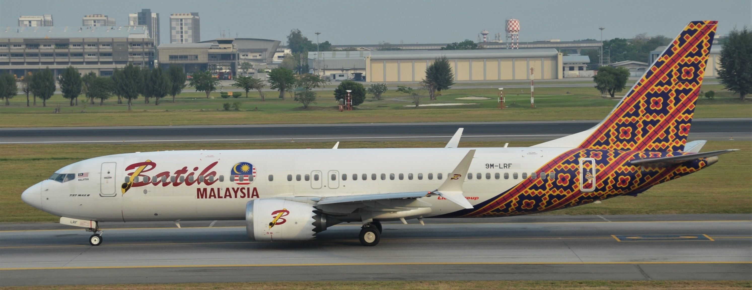 Batik Air Malaysia 737 MAX 8 滑行