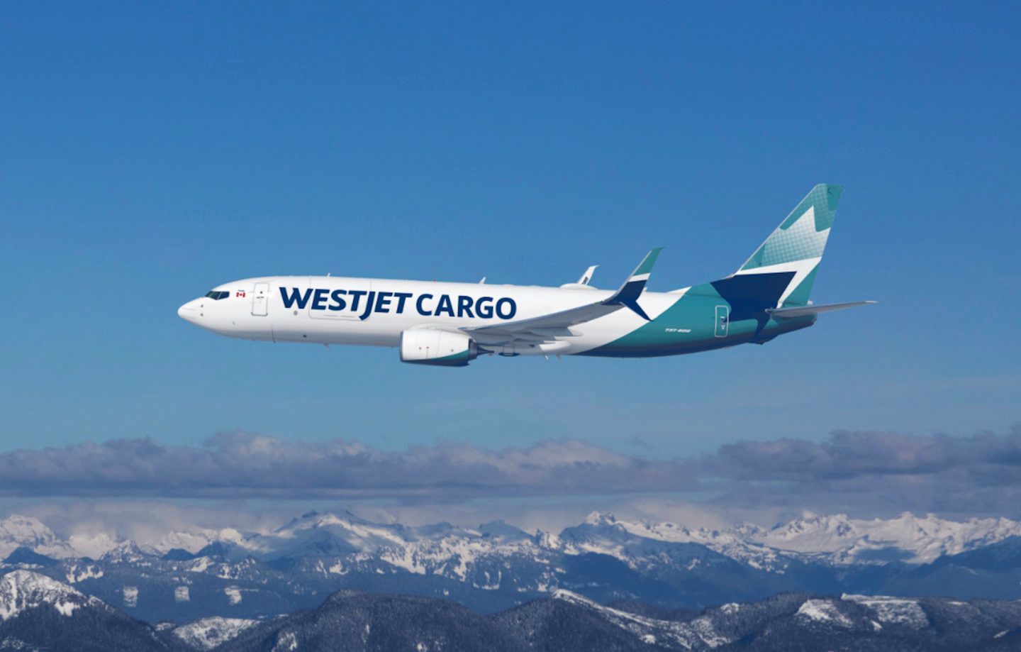 WestJet Cargo Boeing 737-800BCF.