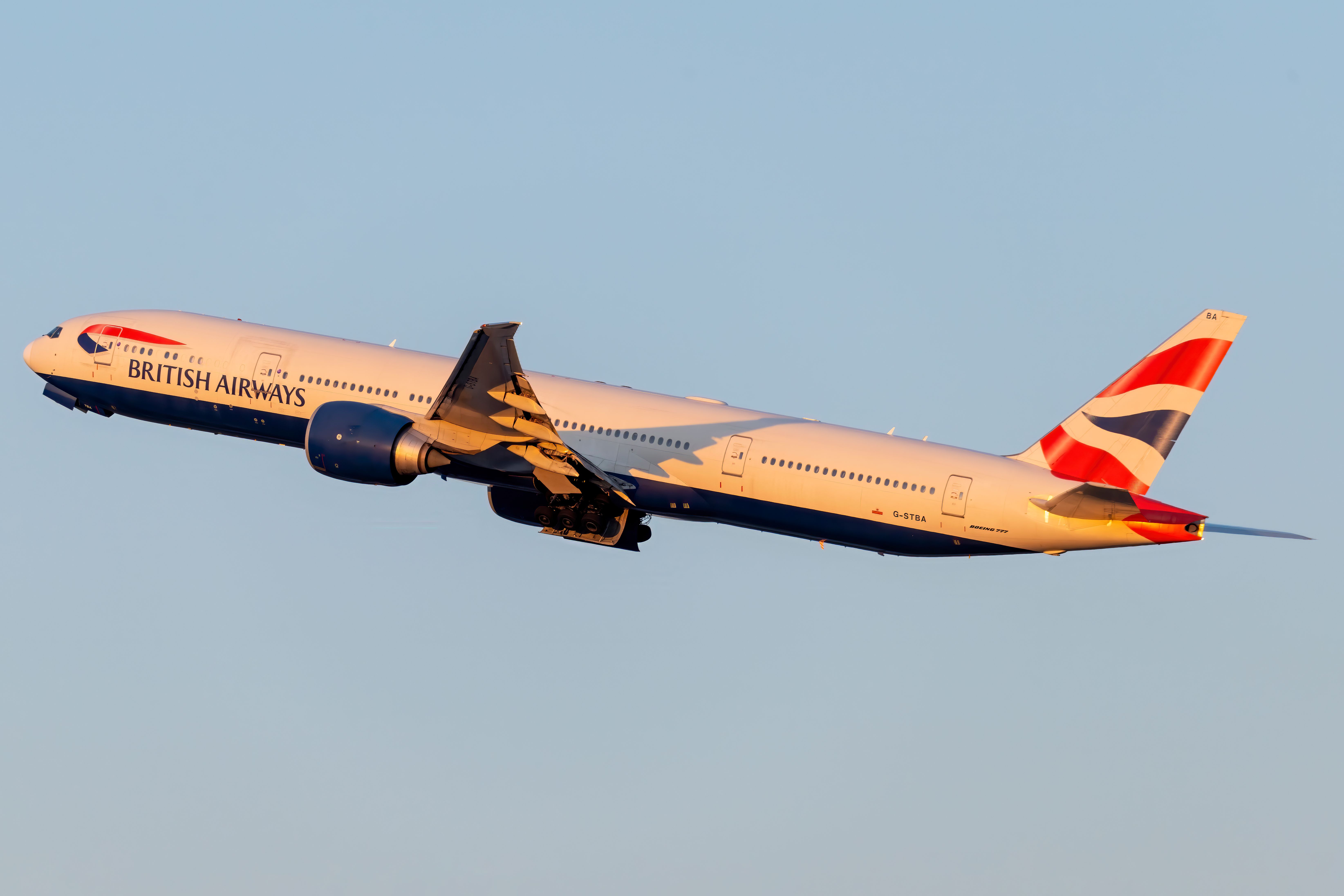 British Airways Boeing 777-336(ER) at John F. Kennedy Int'l.